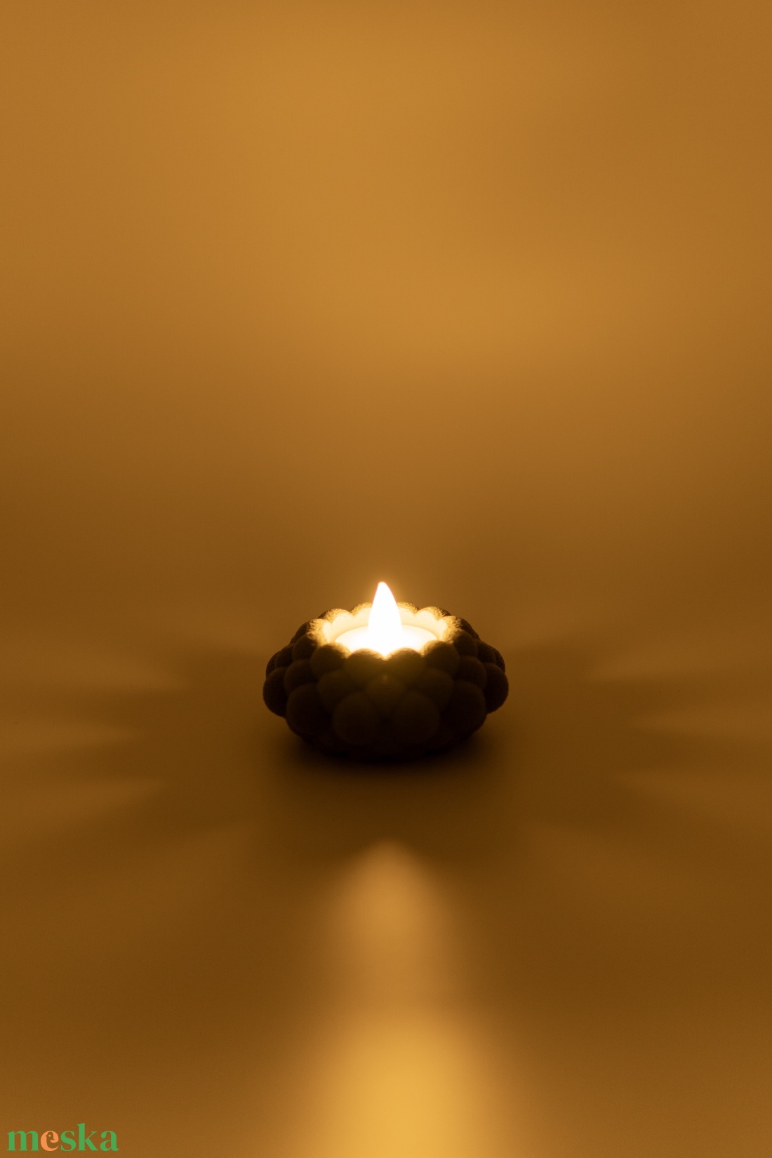 Modern, buborékos LED teamécses tartó - karácsony - karácsonyi lakásdekoráció - ünnepi asztaldekoráció - Meska.hu