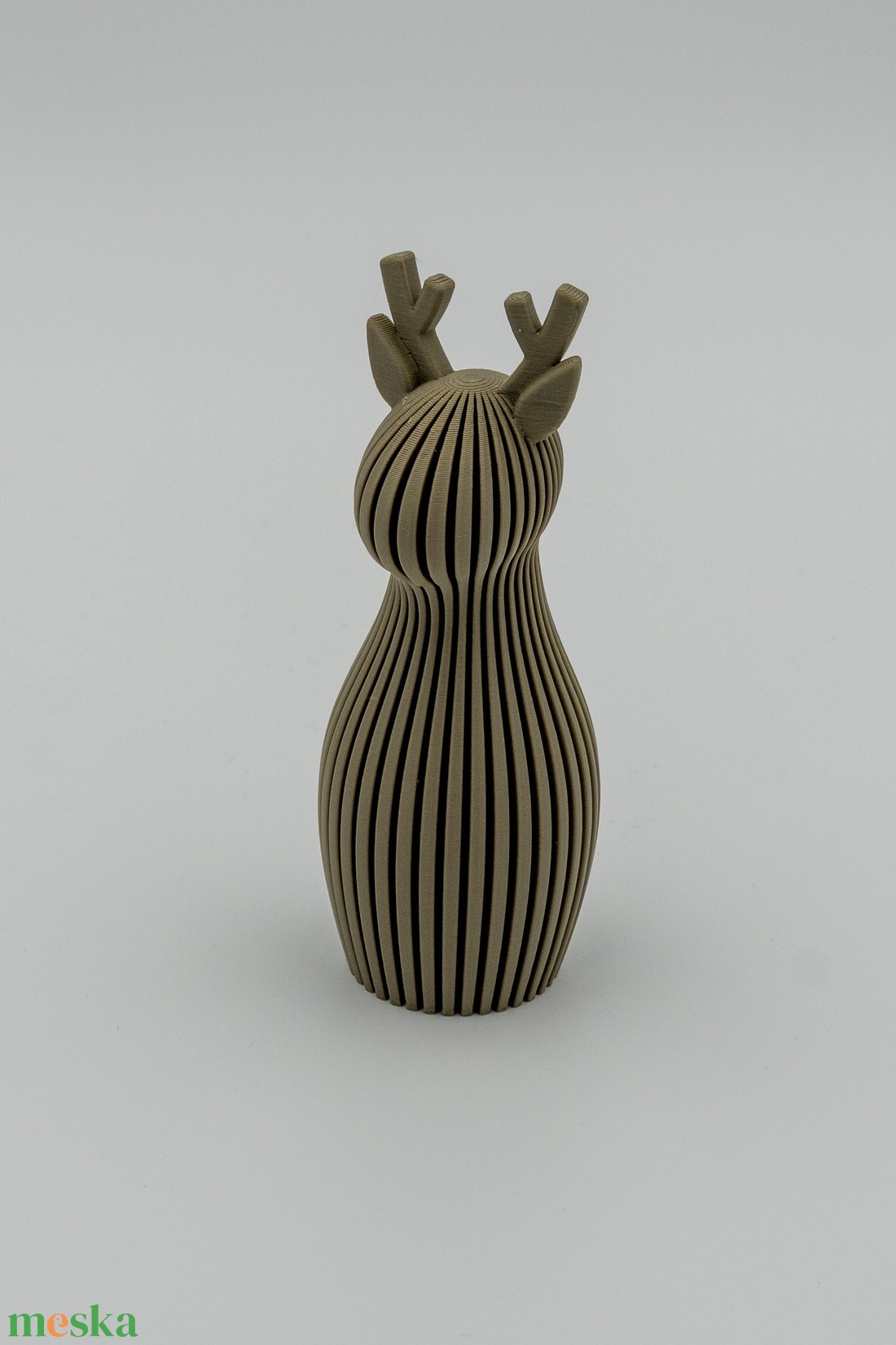 Modern rénszarvas - karácsonyi dekoráció - karácsony - karácsonyi lakásdekoráció - karácsonyi manók, figurák - Meska.hu