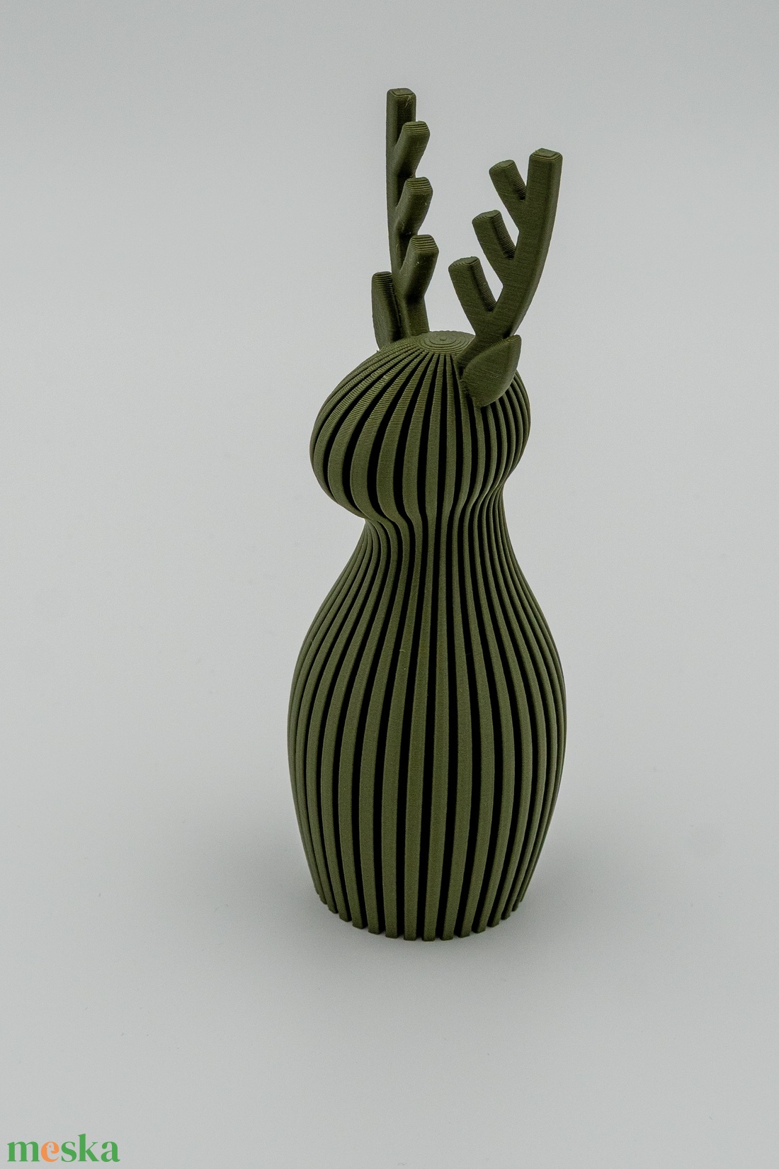 Modern rénszarvas - karácsonyi dekoráció - karácsony - karácsonyi lakásdekoráció - karácsonyi manók, figurák - Meska.hu