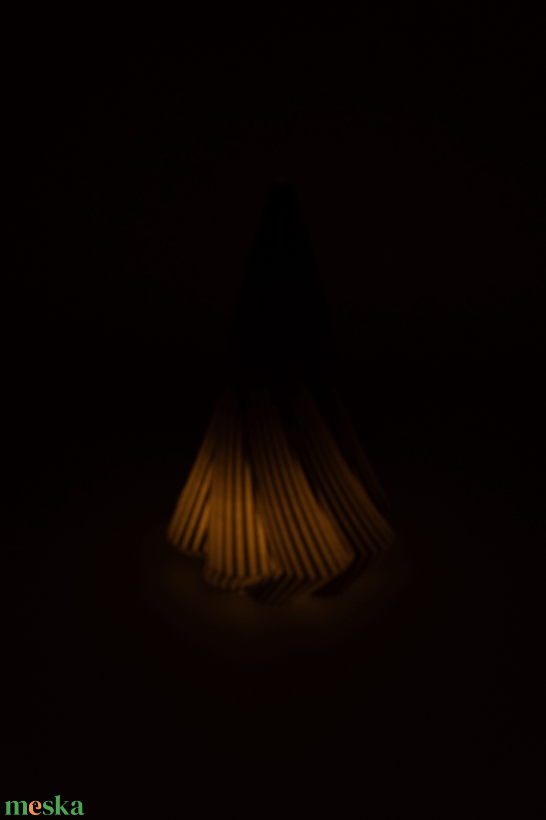 Modern csavar karácsonyfa - LED teamécsessel - karácsony - karácsonyi lakásdekoráció - karácsonyfa, grincsfa - Meska.hu