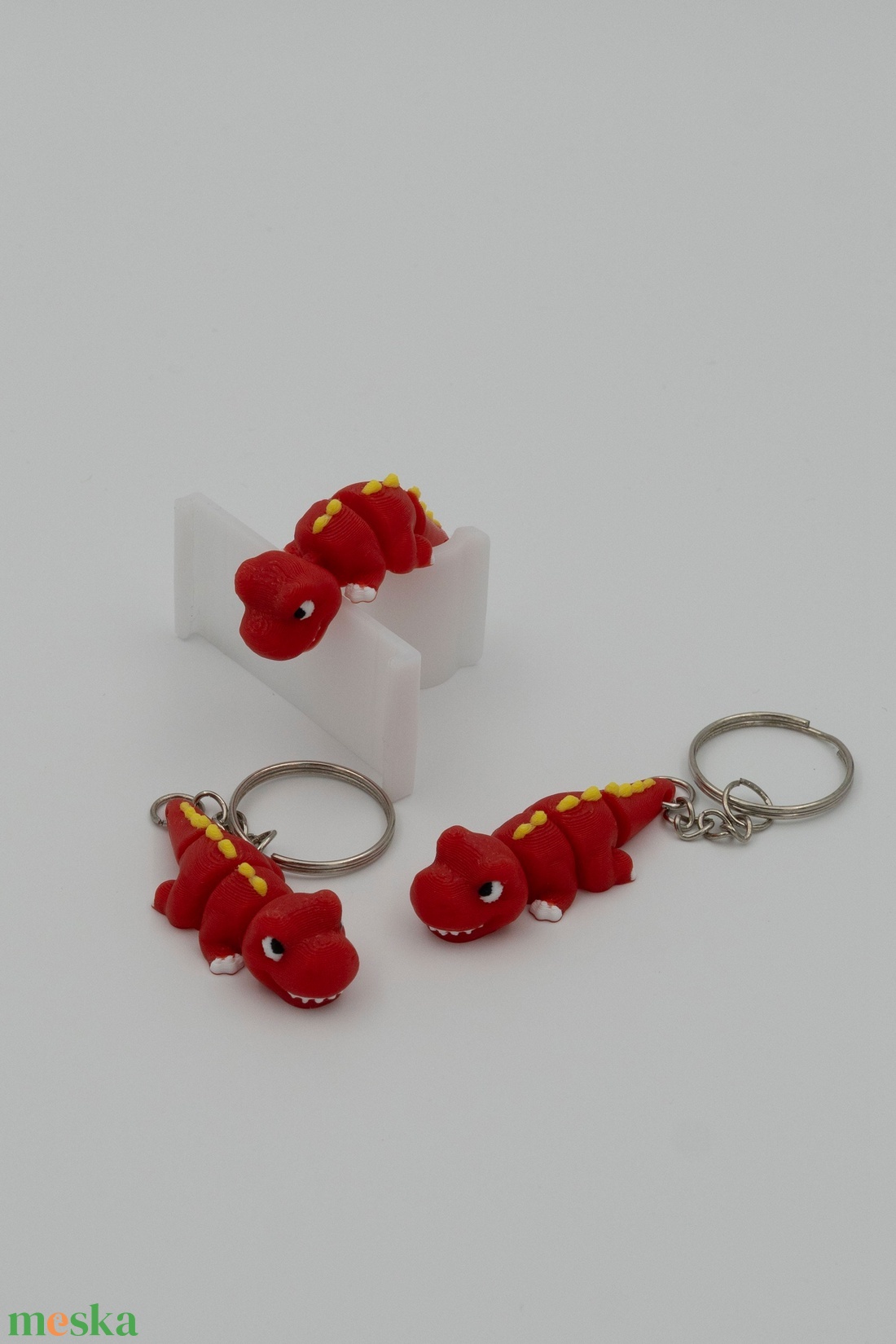 Dínó kulcstartó - táska & tok - kulcstartó & táskadísz - kulcstartó - Meska.hu