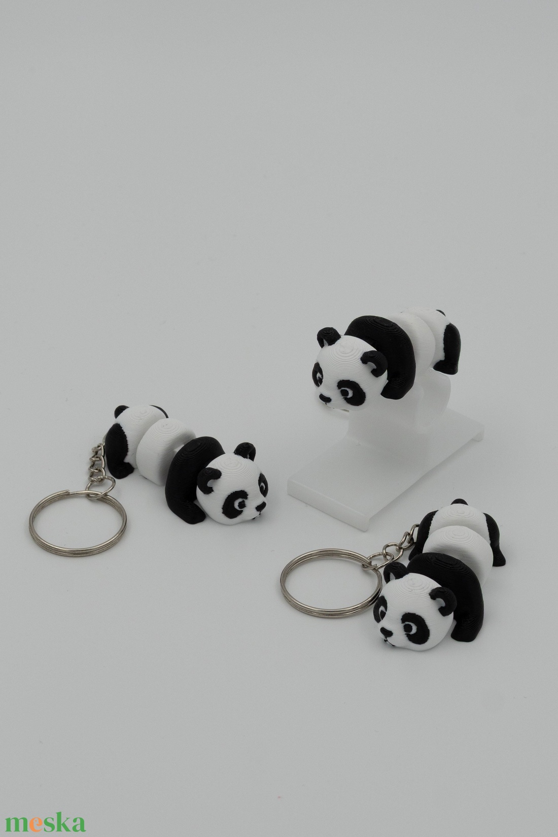 Panda kulcstartó - táska & tok - kulcstartó & táskadísz - kulcstartó - Meska.hu