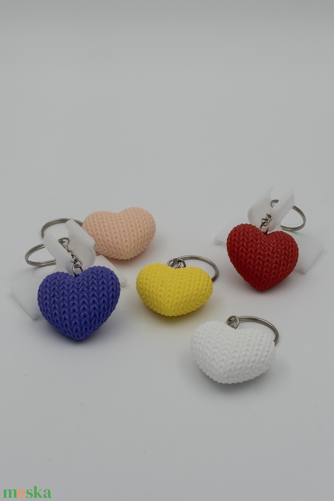 Szív kulcstartó - táska & tok - kulcstartó & táskadísz - kulcstartó - Meska.hu