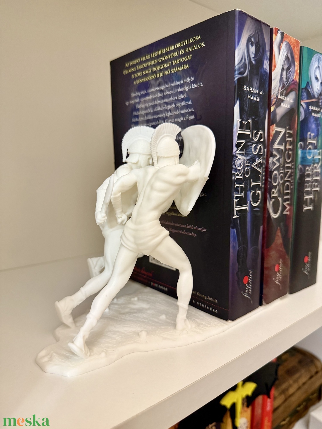 Spártai katonák - könyvtámasz - otthon & életmód - dekoráció - asztal és polc dekoráció - könyvtámasz - Meska.hu