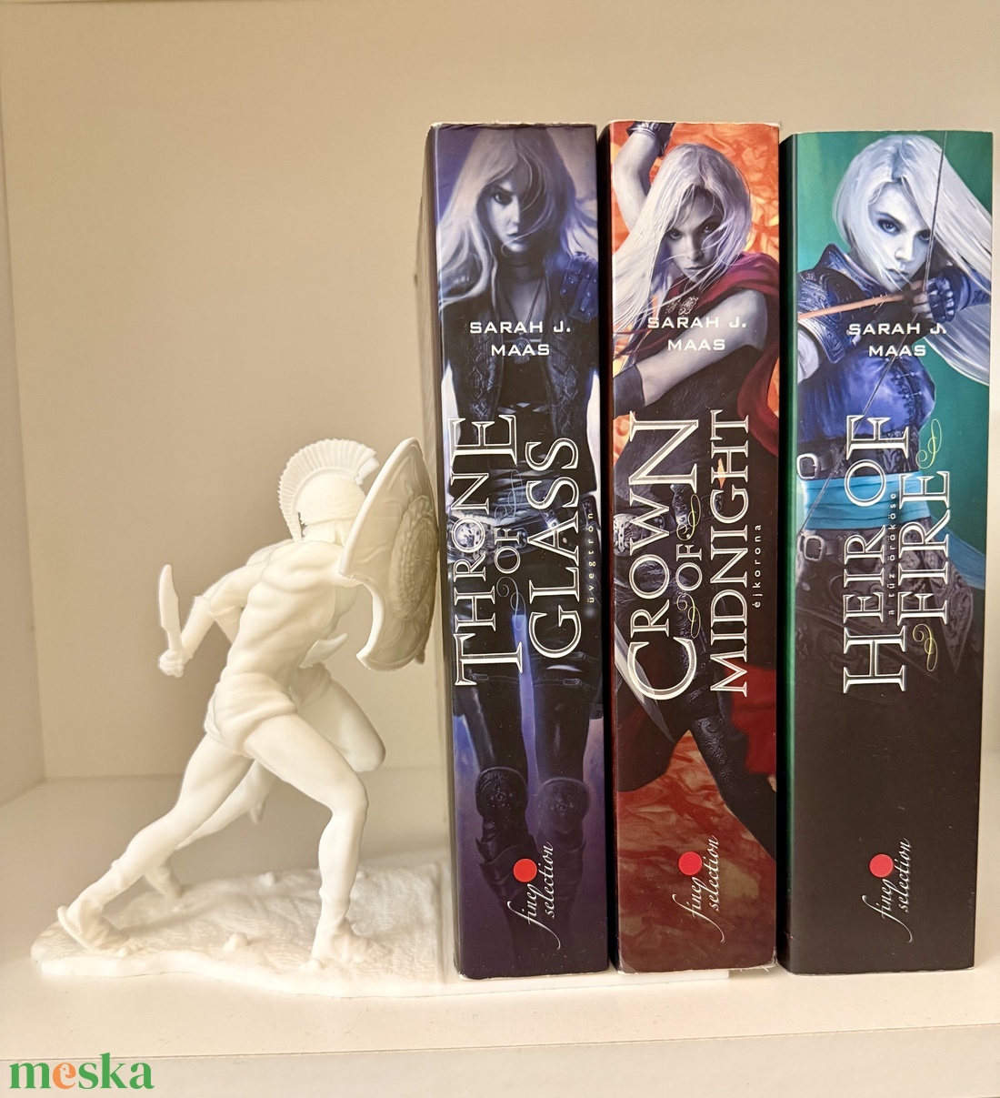 Spártai katonák - könyvtámasz - otthon & életmód - dekoráció - asztal és polc dekoráció - könyvtámasz - Meska.hu