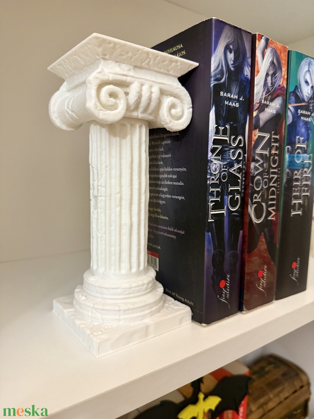 Ókori görög oszlop - könyvtámasz - otthon & életmód - dekoráció - asztal és polc dekoráció - könyvtámasz - Meska.hu