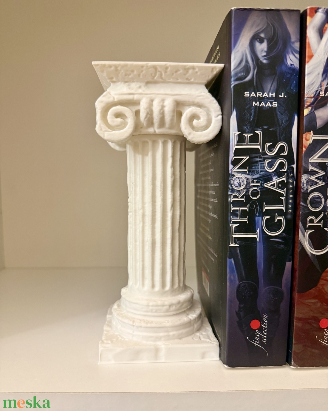 Ókori görög oszlop - könyvtámasz - otthon & életmód - dekoráció - asztal és polc dekoráció - könyvtámasz - Meska.hu