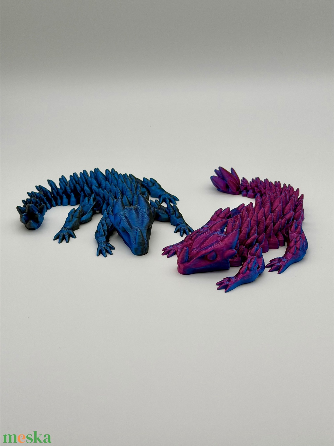 Flexi kristály sárkány - otthon & életmód - dekoráció - asztal és polc dekoráció - asztaldísz - Meska.hu