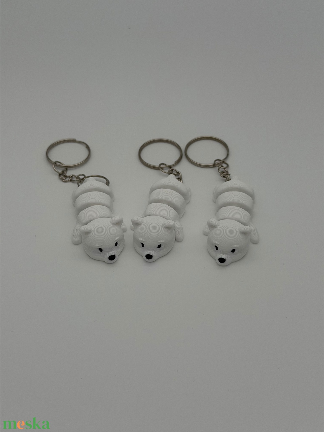 Jegesmaci kulcstartó - táska & tok - kulcstartó & táskadísz - kulcstartó - Meska.hu