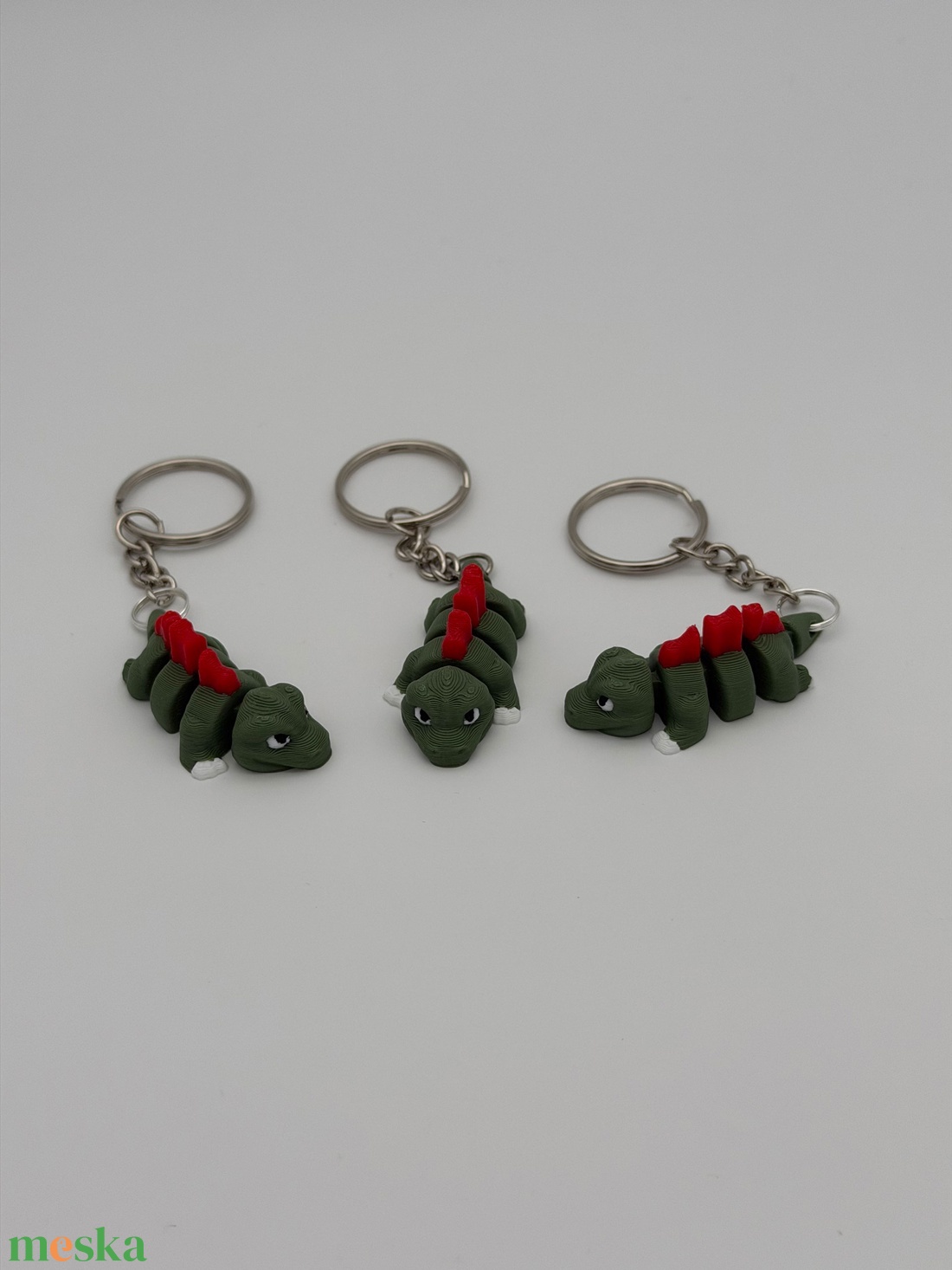 Dimetrodon dínó kulcstartó - táska & tok - kulcstartó & táskadísz - kulcstartó - Meska.hu