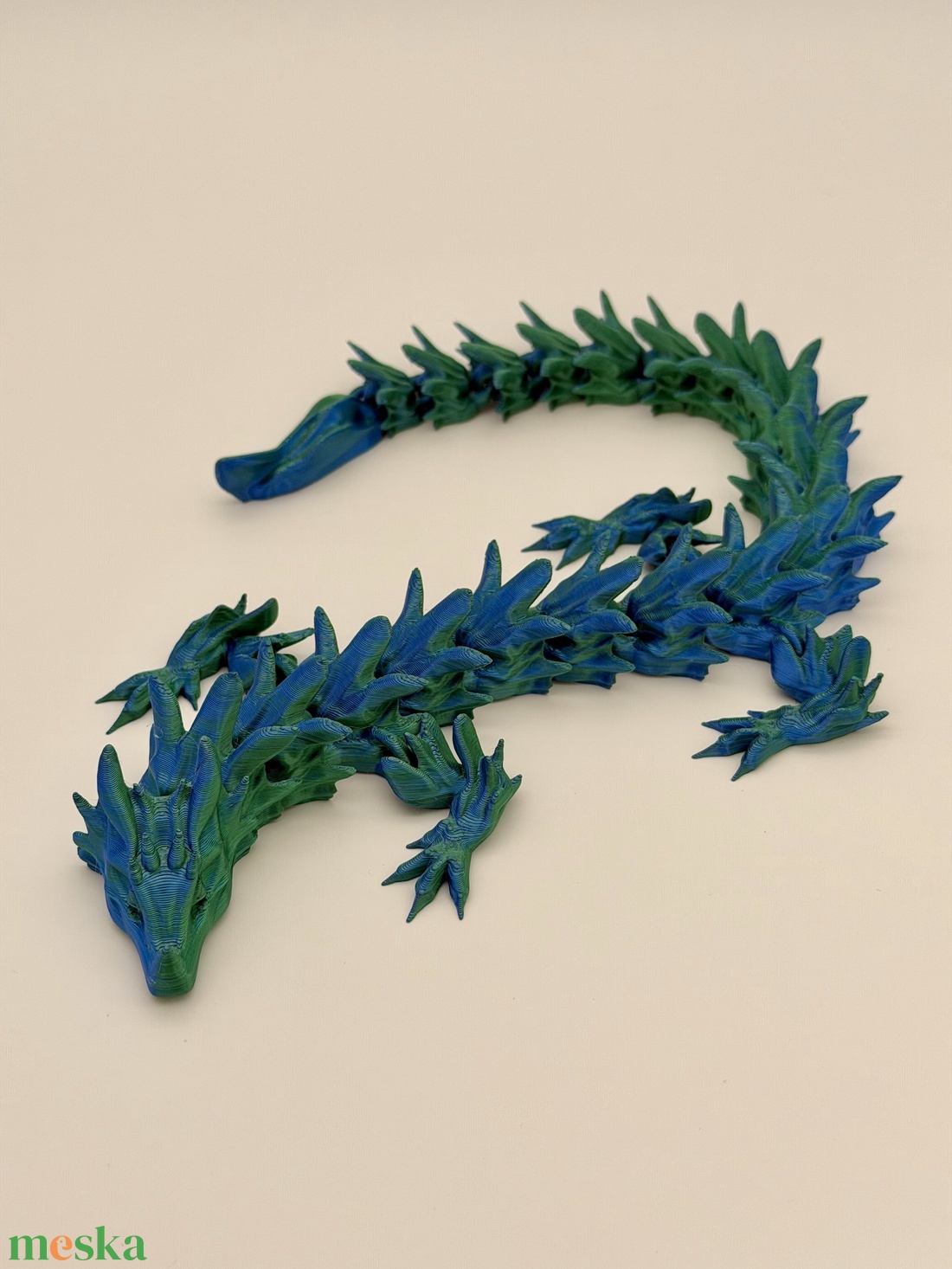 Tengermoraj � Flexi kristály sárkány - otthon & életmód - dekoráció - asztal és polc dekoráció - asztaldísz - Meska.hu