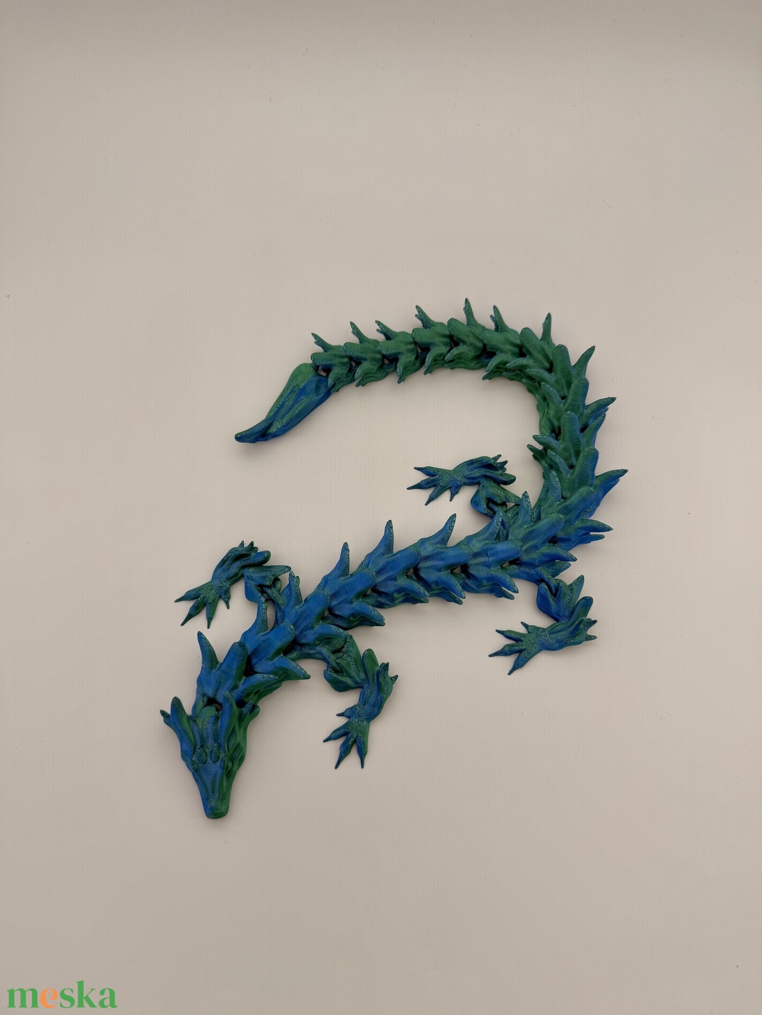 Tengermoraj � Flexi kristály sárkány - otthon & életmód - dekoráció - asztal és polc dekoráció - asztaldísz - Meska.hu