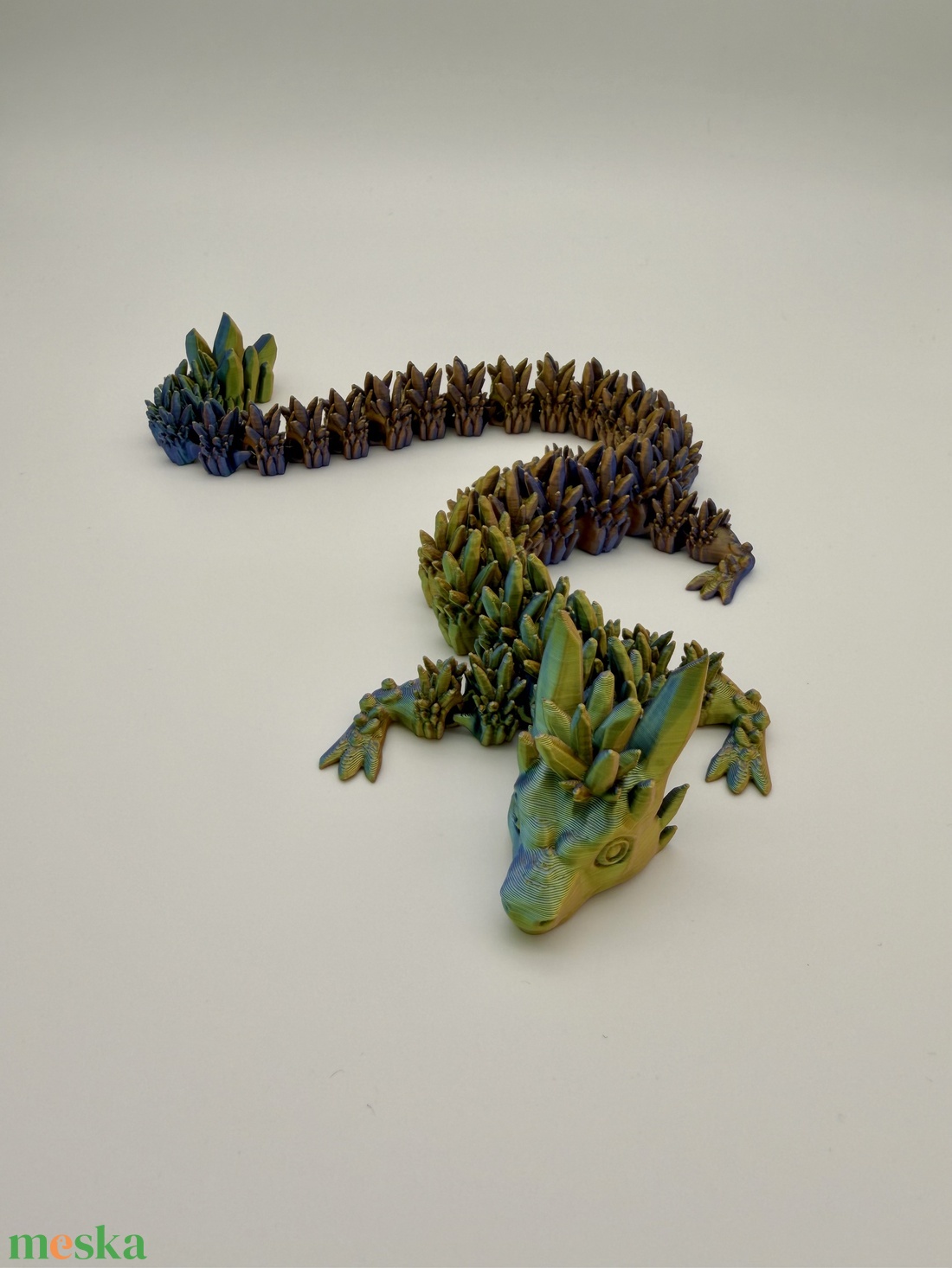 Naplemente � Flexi kristály sárkány - otthon & életmód - dekoráció - asztal és polc dekoráció - asztaldísz - Meska.hu