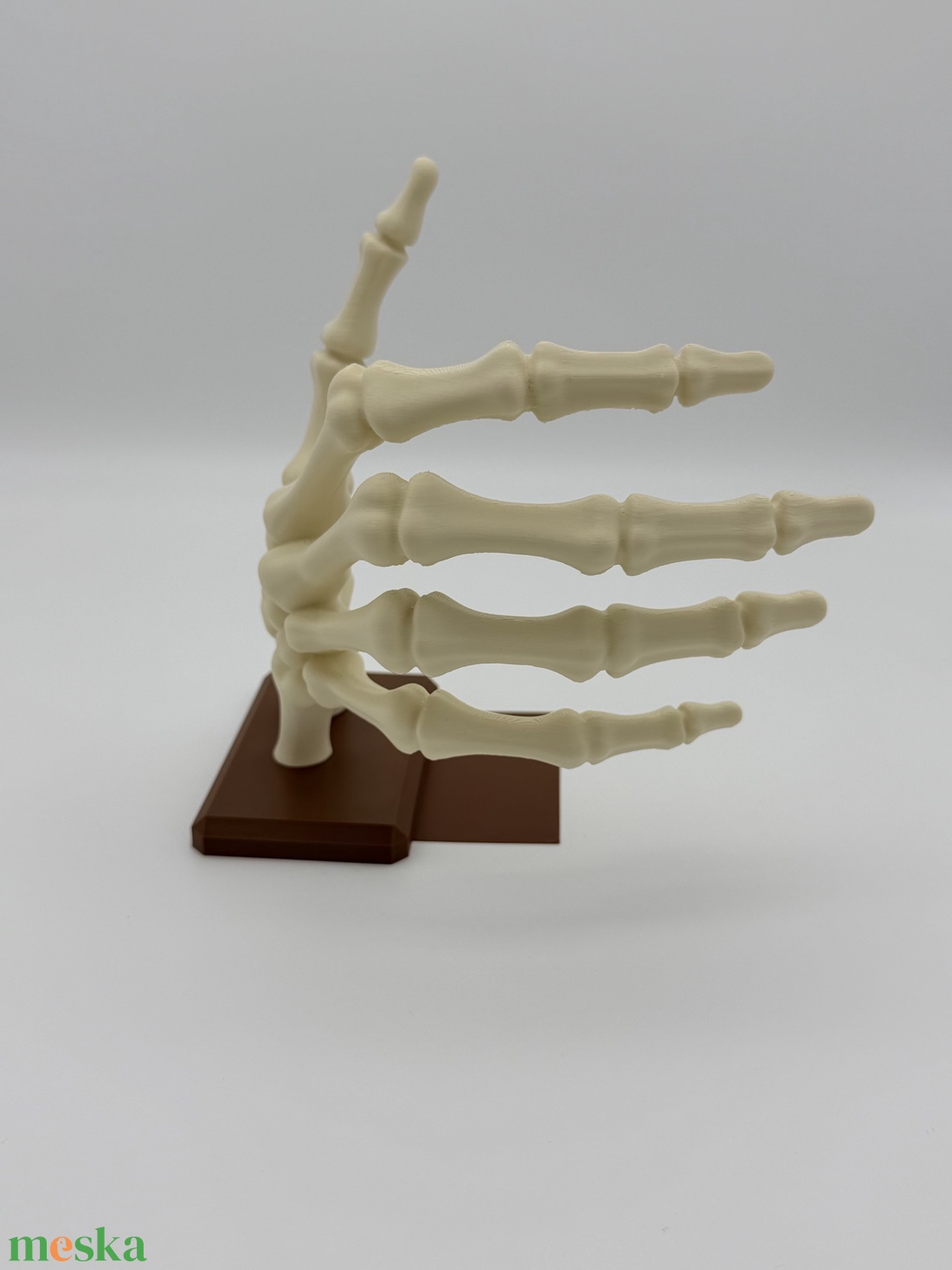 Csontváz kéz - könyvtámasz - otthon & életmód - dekoráció - asztal és polc dekoráció - könyvtámasz - Meska.hu