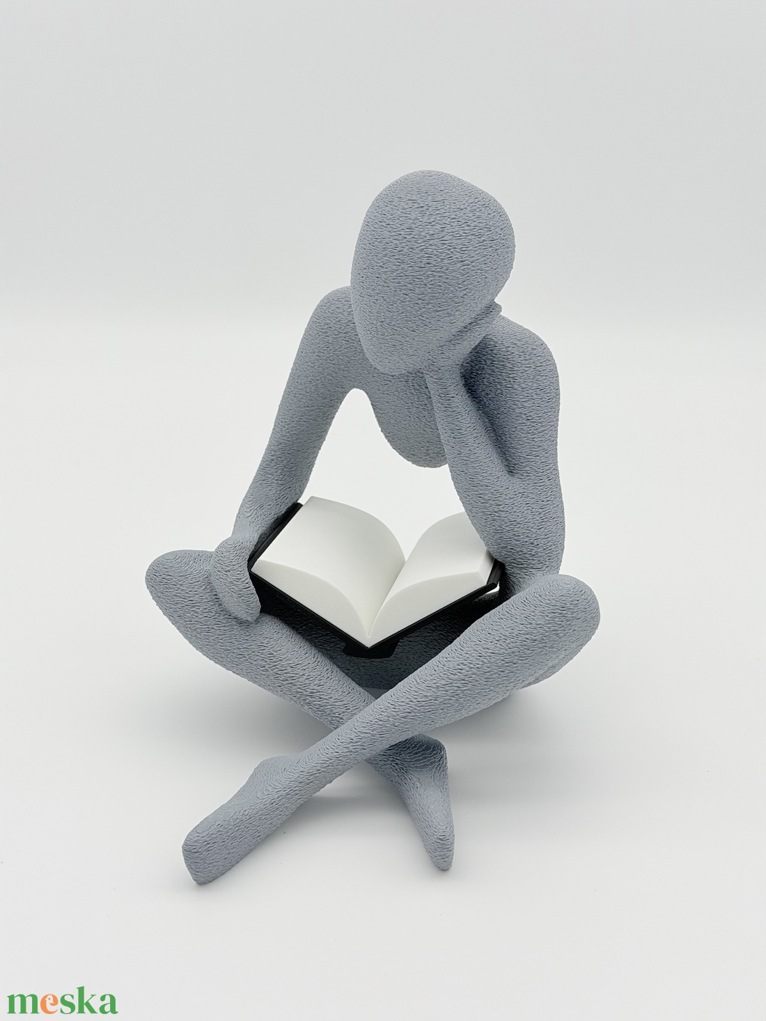 Olvasó absztrakt szobor - otthon & életmód - dekoráció - asztal és polc dekoráció - asztaldísz - Meska.hu