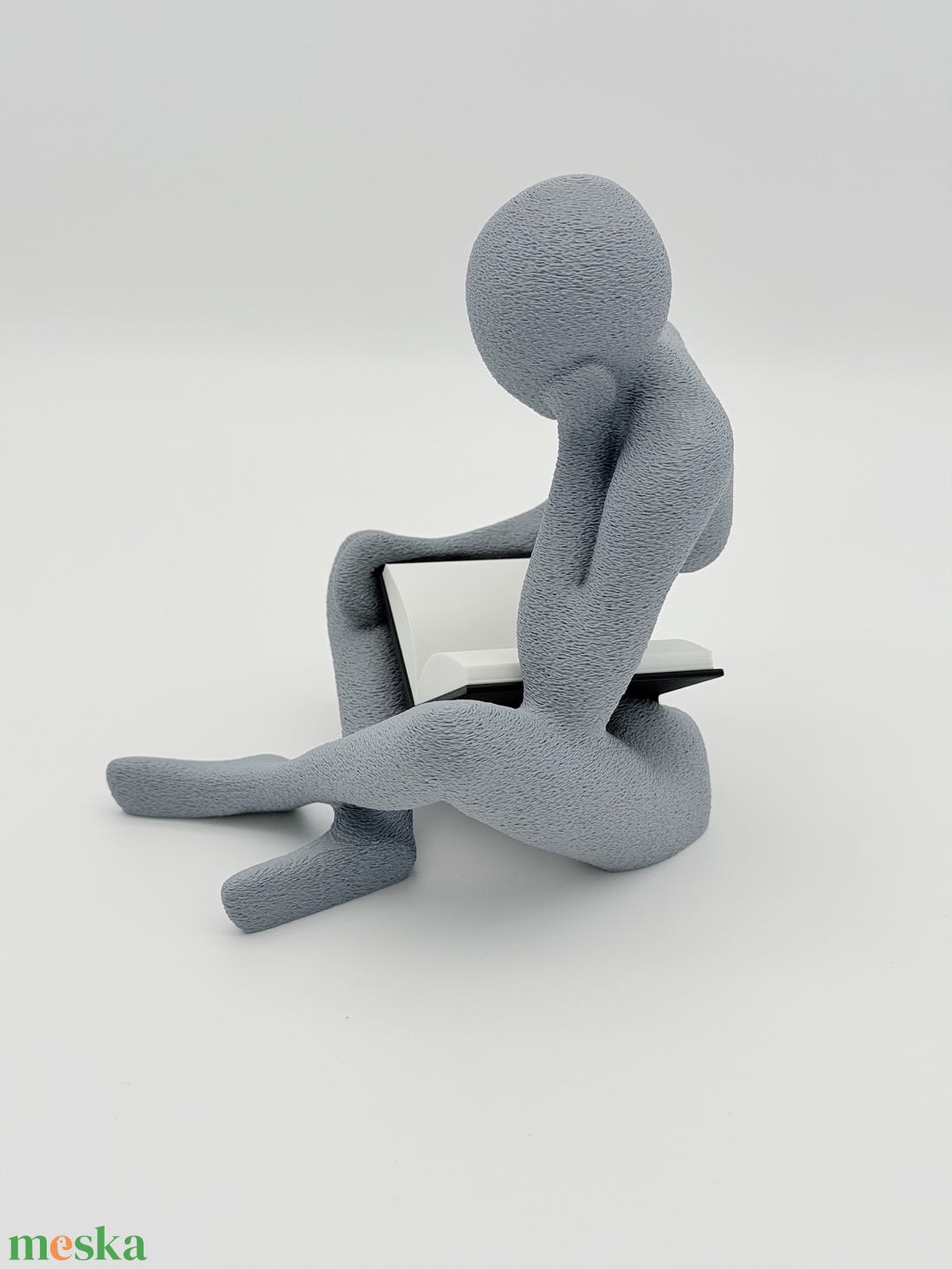 Olvasó absztrakt szobor - otthon & életmód - dekoráció - asztal és polc dekoráció - asztaldísz - Meska.hu