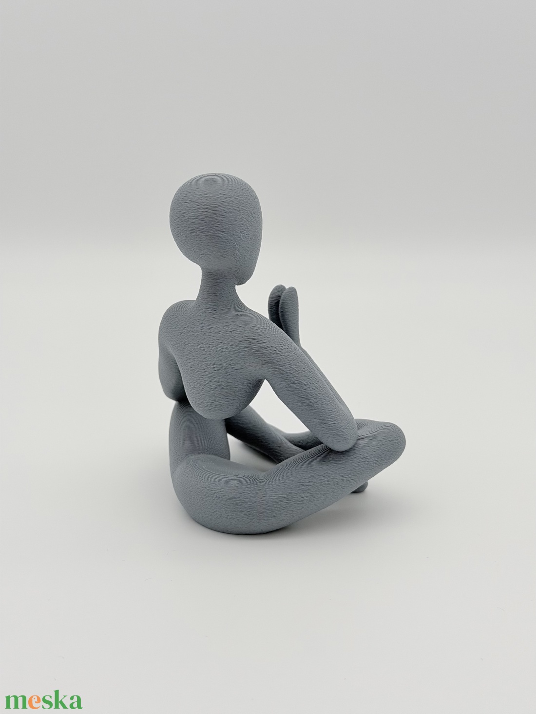 Meditáló absztrakt szobor #1 - otthon & életmód - dekoráció - asztal és polc dekoráció - asztaldísz - Meska.hu