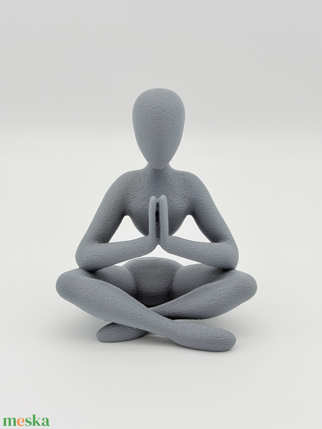Meditáló absztrakt szobor #1 - otthon & életmód - dekoráció - asztal és polc dekoráció - asztaldísz - Meska.hu