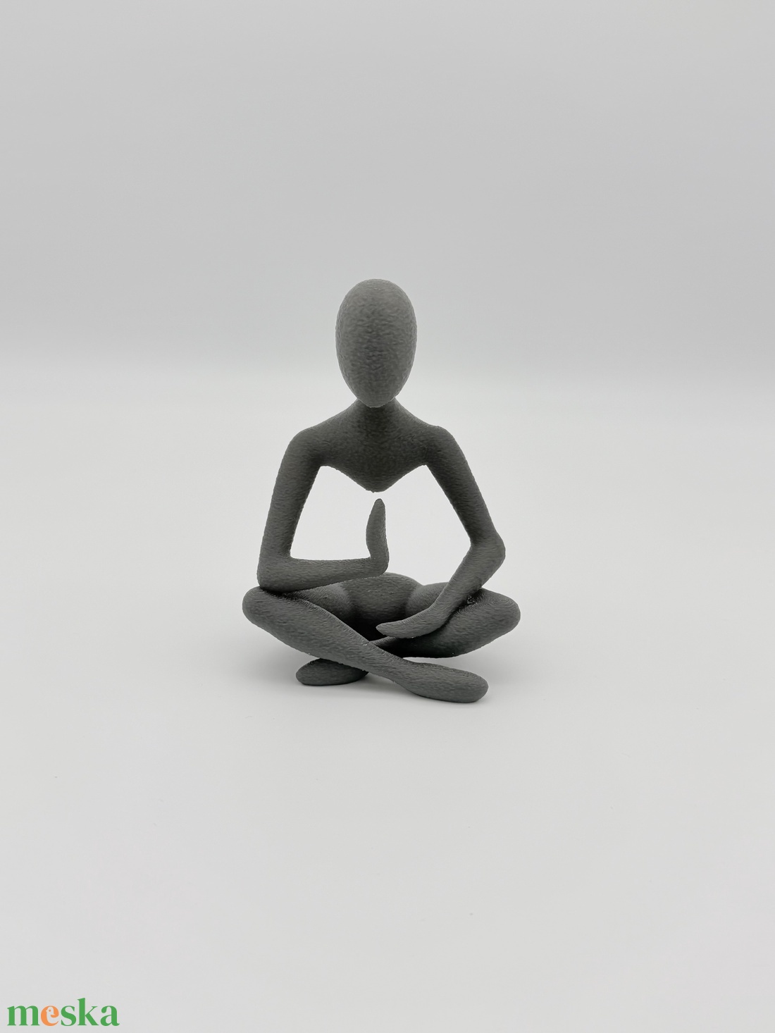 Meditáló absztrakt szobor #2 - otthon & életmód - dekoráció - asztal és polc dekoráció - asztaldísz - Meska.hu