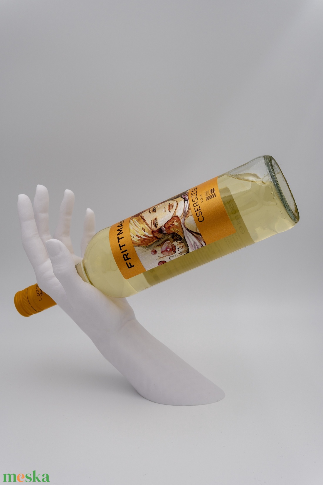 Kéz - bortartó - otthon & életmód - konyhafelszerelés, tálalás - tálalás - bortartó - Meska.hu