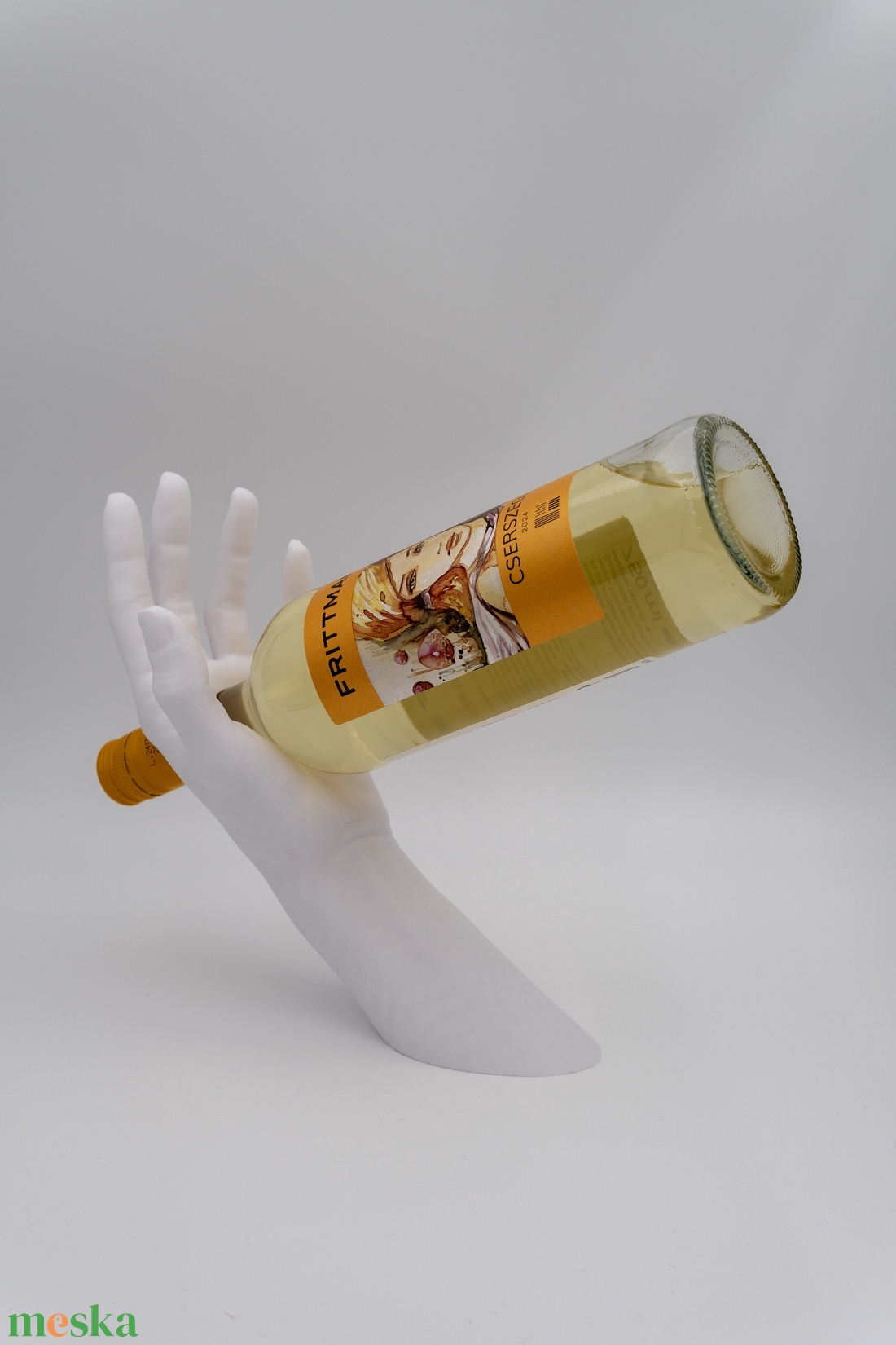 Kéz - bortartó - otthon & életmód - konyhafelszerelés, tálalás - tálalás - bortartó - Meska.hu