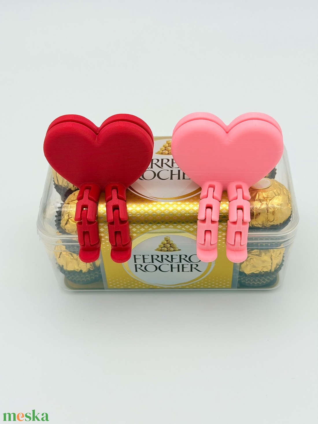 Szerelmes szív fotótartó - táska & tok - kulcstartó & táskadísz - kulcstartó - Meska.hu