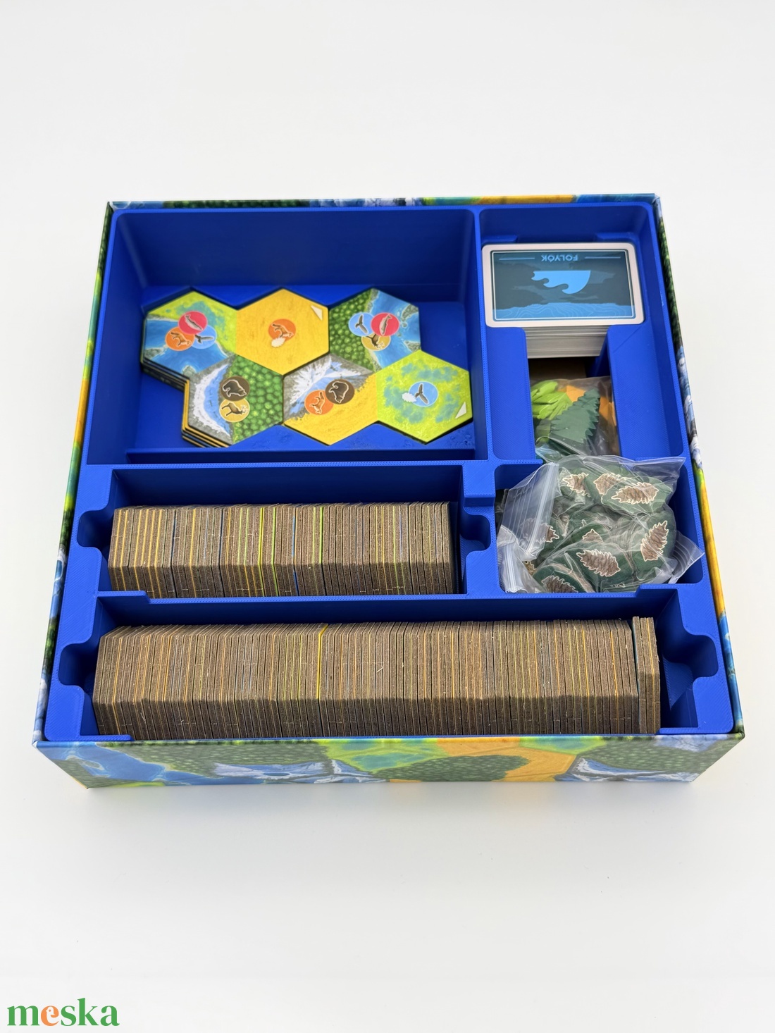 Cascadia vadvilága + kiegészítő társasjáték insert/rendező - játék & sport - táblajáték és kártyajáték - társasjátékok - dobókocka - Meska.hu