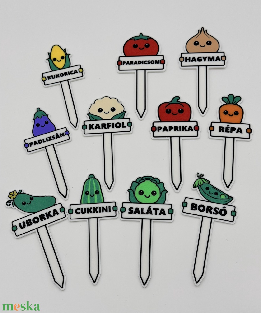 Aranyos palántajelölők - otthon & életmód - ház & kert - növény & veteményes - Meska.hu