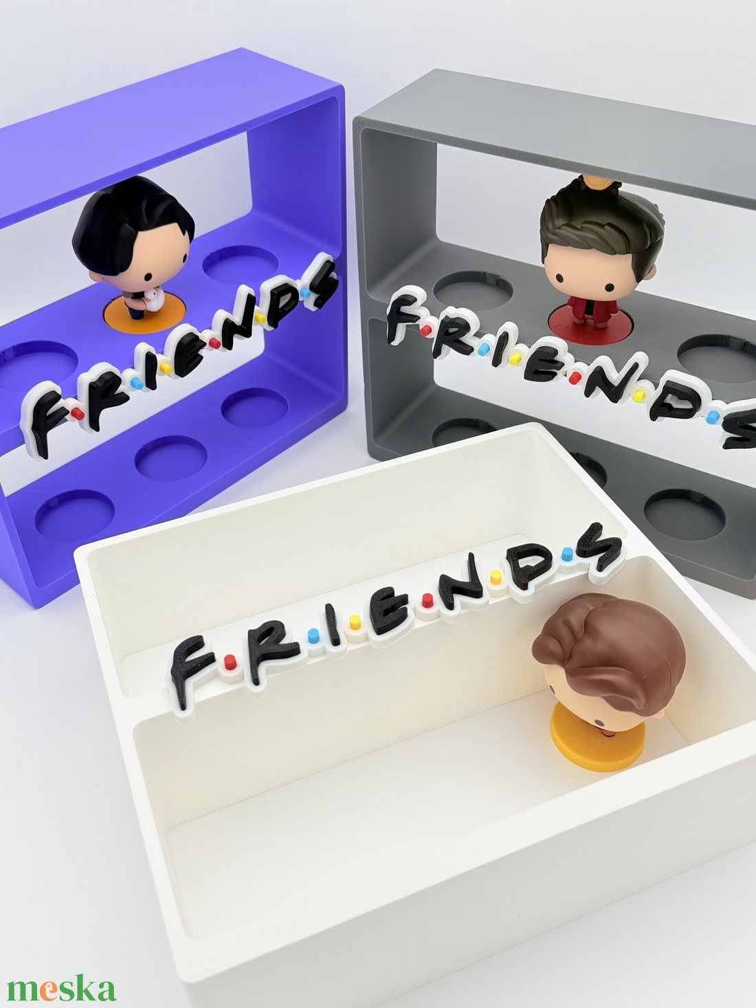 Jóbarátok (Friends) figura tartó - otthon & életmód - dekoráció - asztal és polc dekoráció - dekorációs tál, tartó - Meska.hu