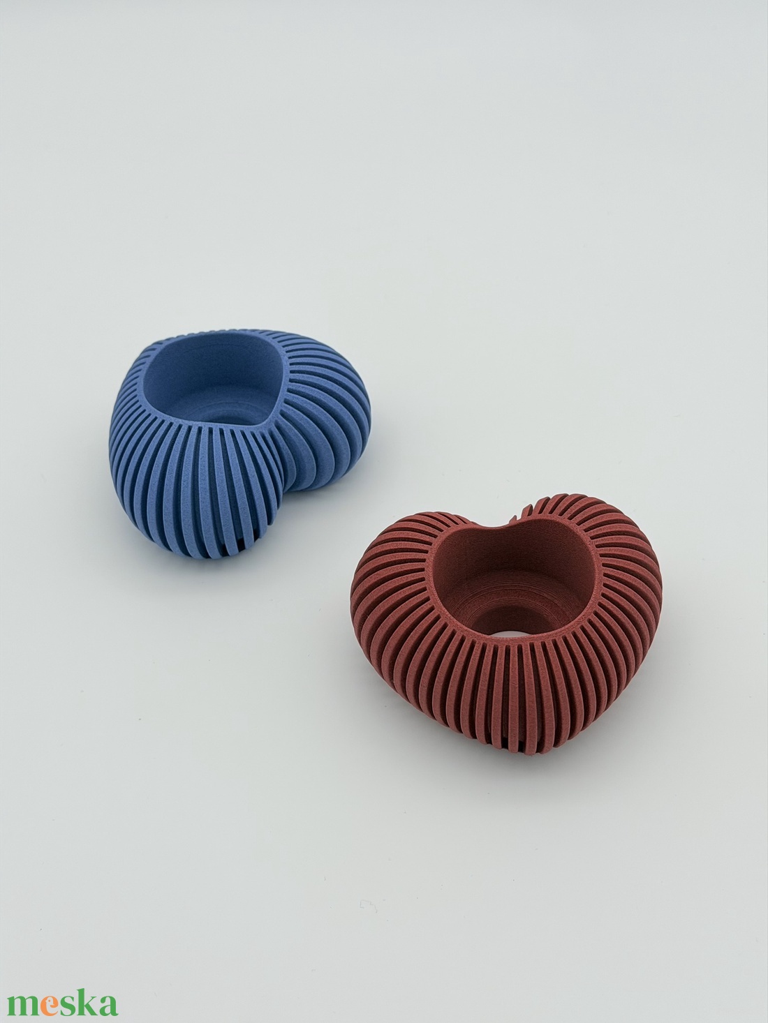 Mécsestartó - szív - ünnepi díszek, dekorációk - húsvéti díszek és dekorációk - húsvéti asztaldíszek - Meska.hu