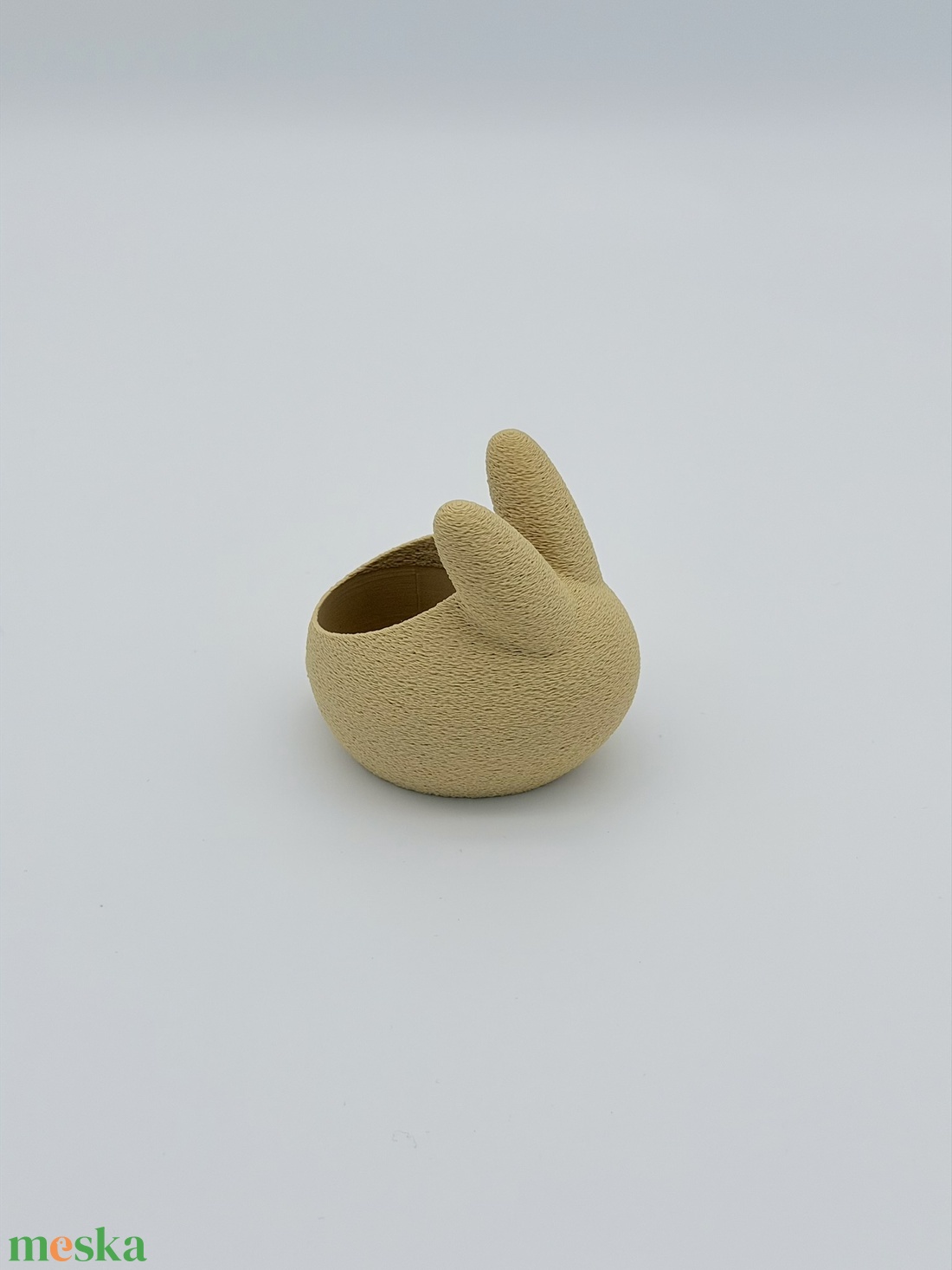 Mécsestartó - nyuszis - ünnepi díszek, dekorációk - húsvéti díszek és dekorációk - húsvéti asztaldíszek - Meska.hu