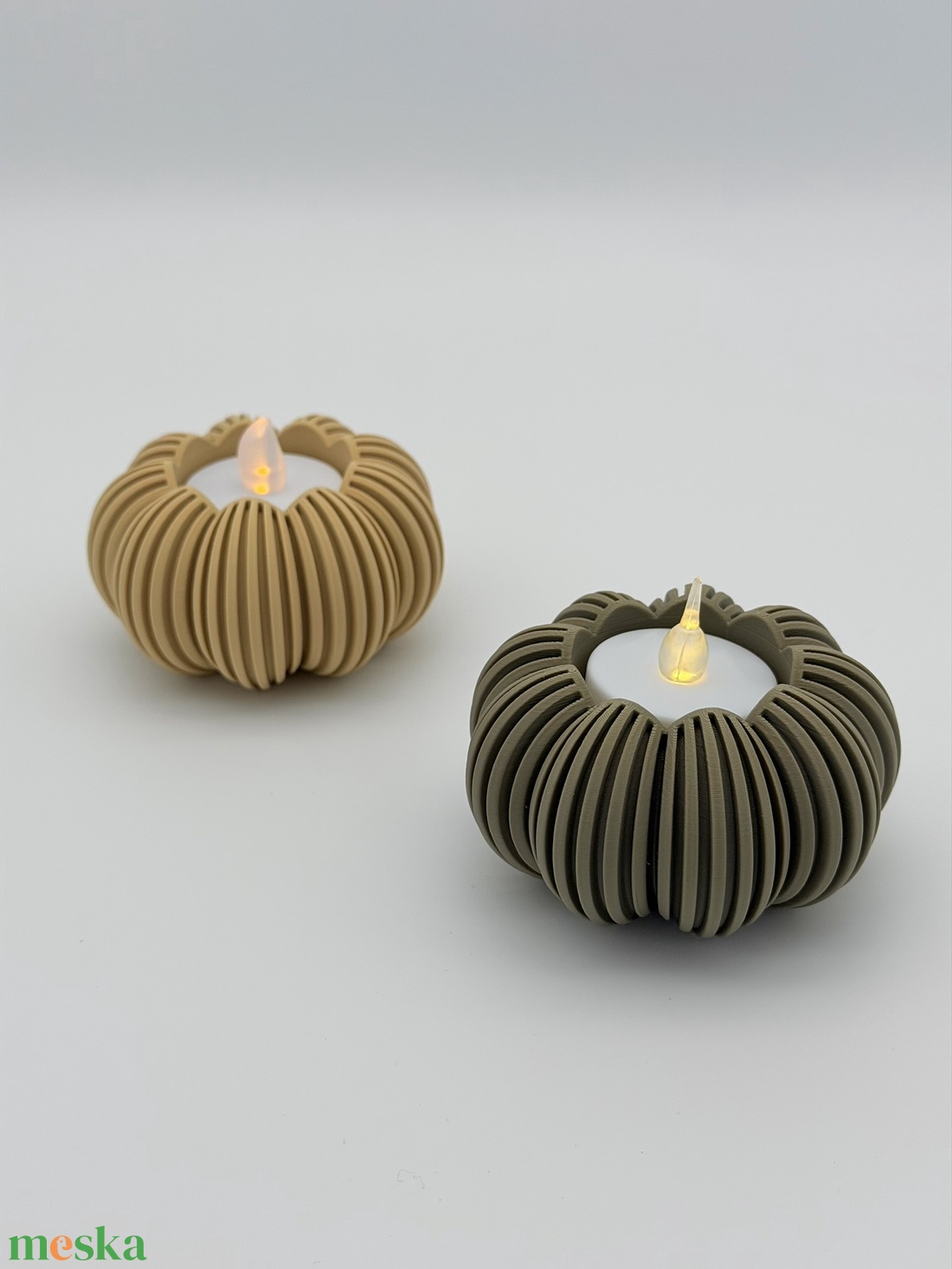 Mécsestartó - tök - ünnepi díszek, dekorációk - húsvéti díszek és dekorációk - húsvéti asztaldíszek - Meska.hu