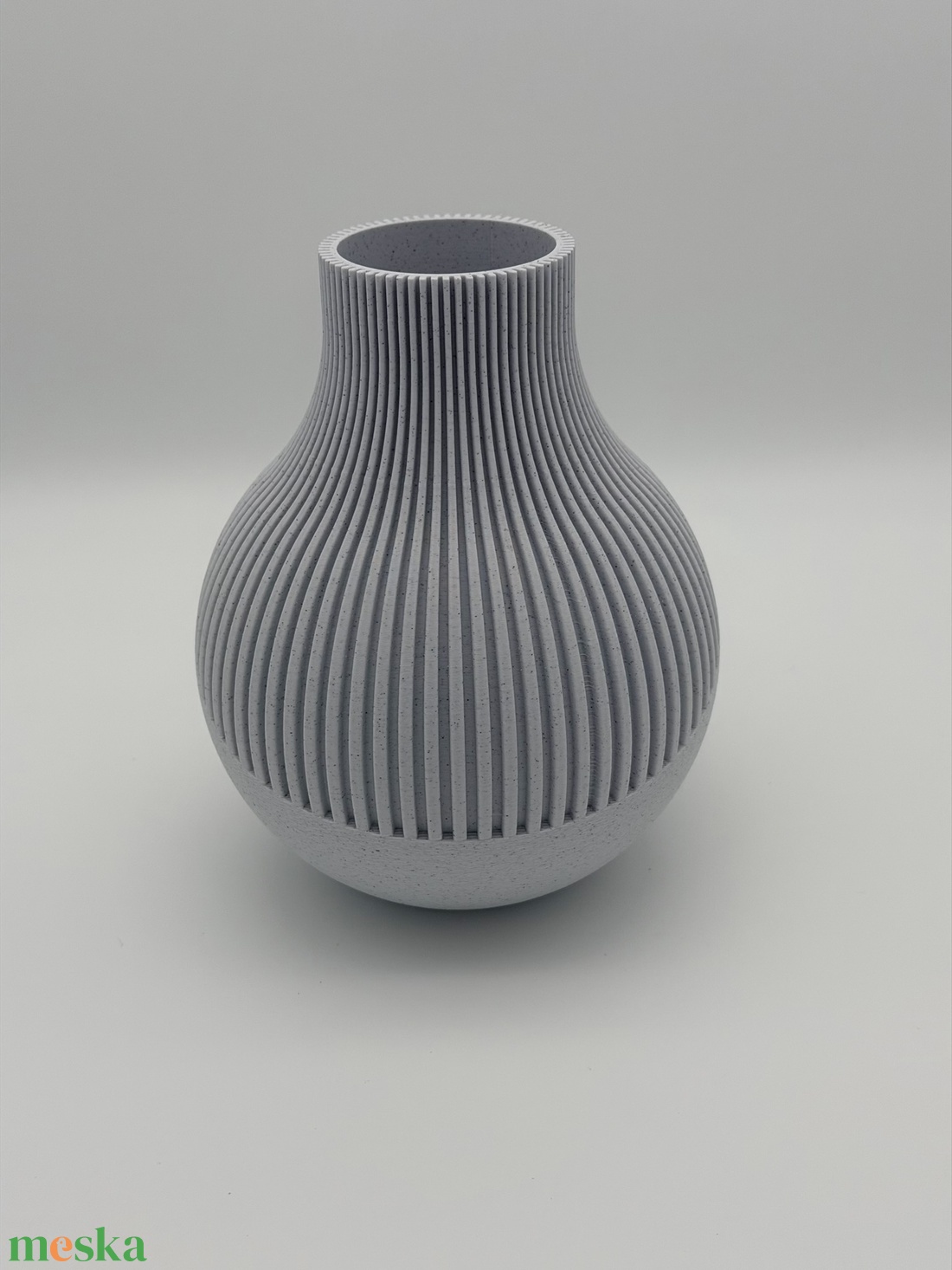 Csíkos beltéri váza - ünnepi díszek, dekorációk - húsvéti díszek és dekorációk - húsvéti asztaldíszek - Meska.hu