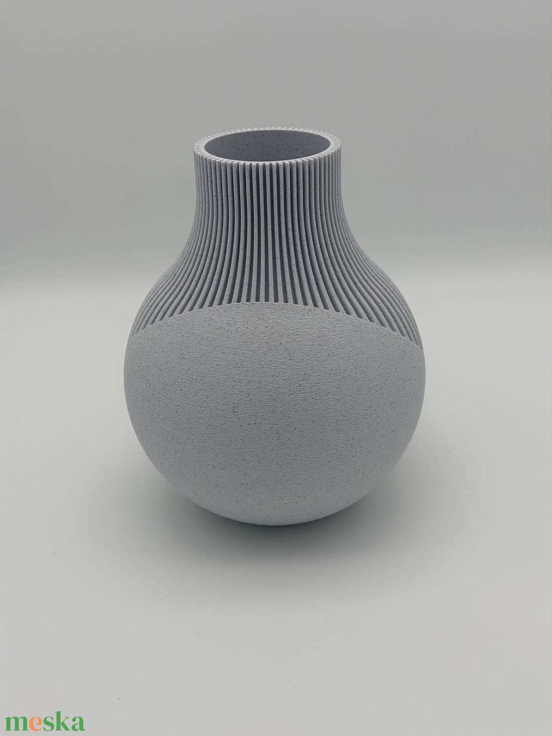 Csíkos beltéri váza - ünnepi díszek, dekorációk - húsvéti díszek és dekorációk - húsvéti asztaldíszek - Meska.hu