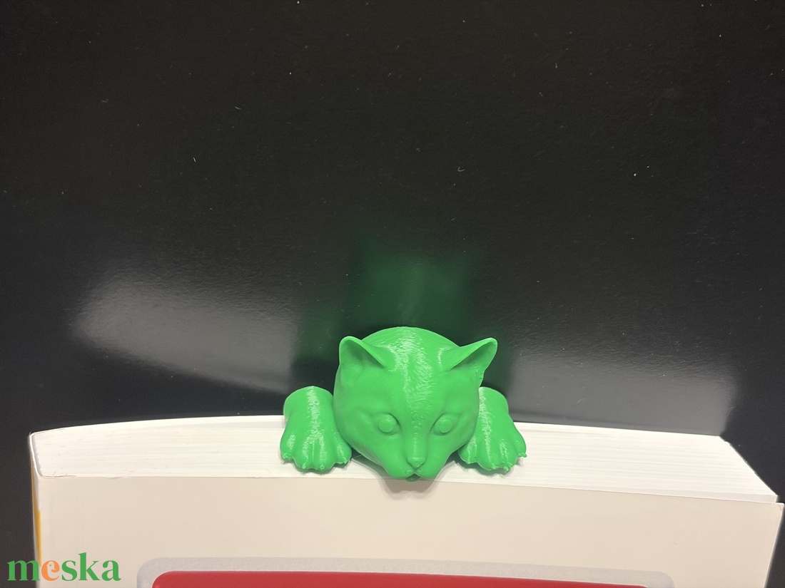 Cicás könyvjelző - könyv & zene - könyvjelző - Meska.hu