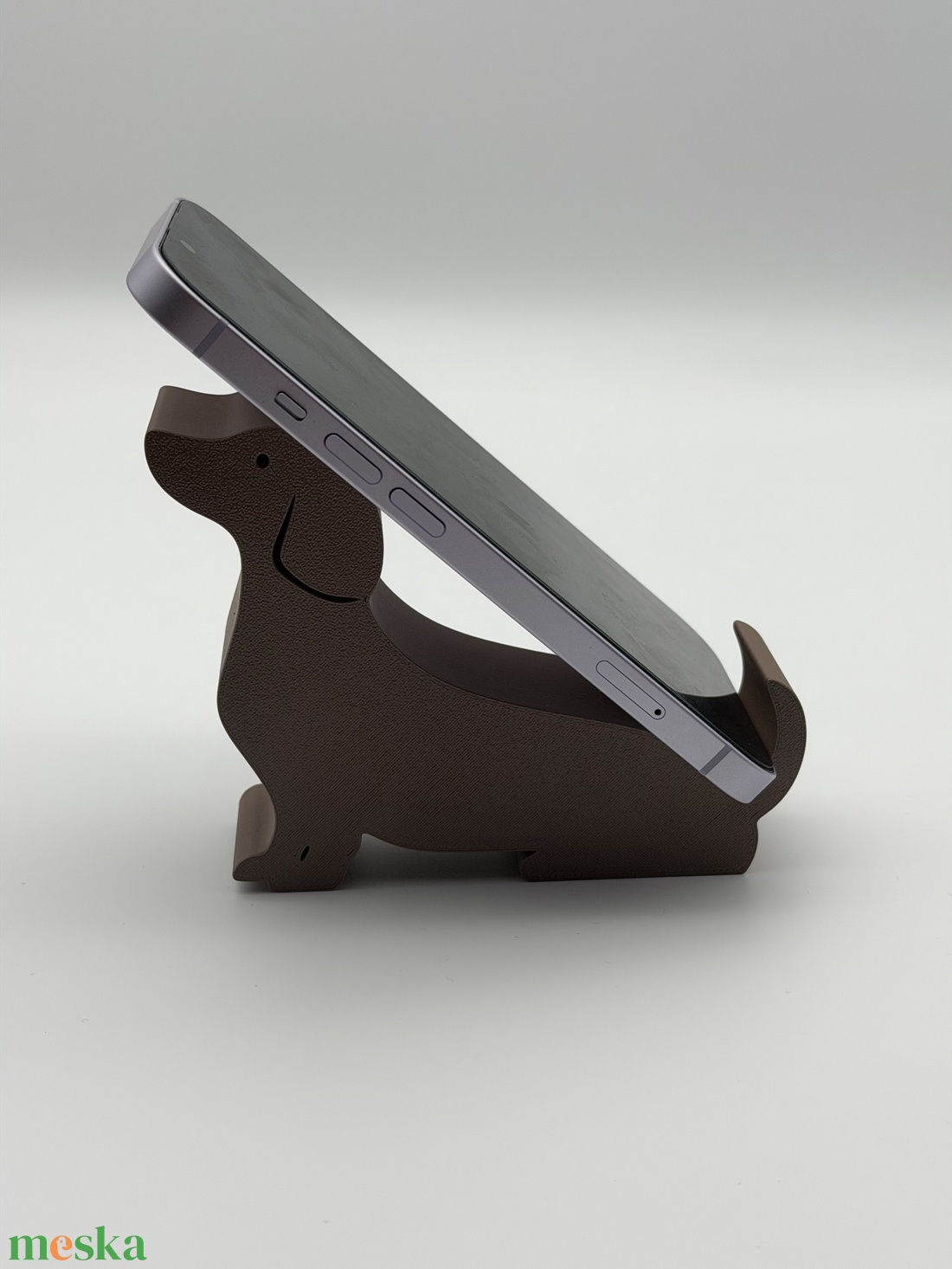 Tacskó alakú telefontámasz - otthon & életmód - tárolás & rendszerezés - asztali telefontartó - Meska.hu