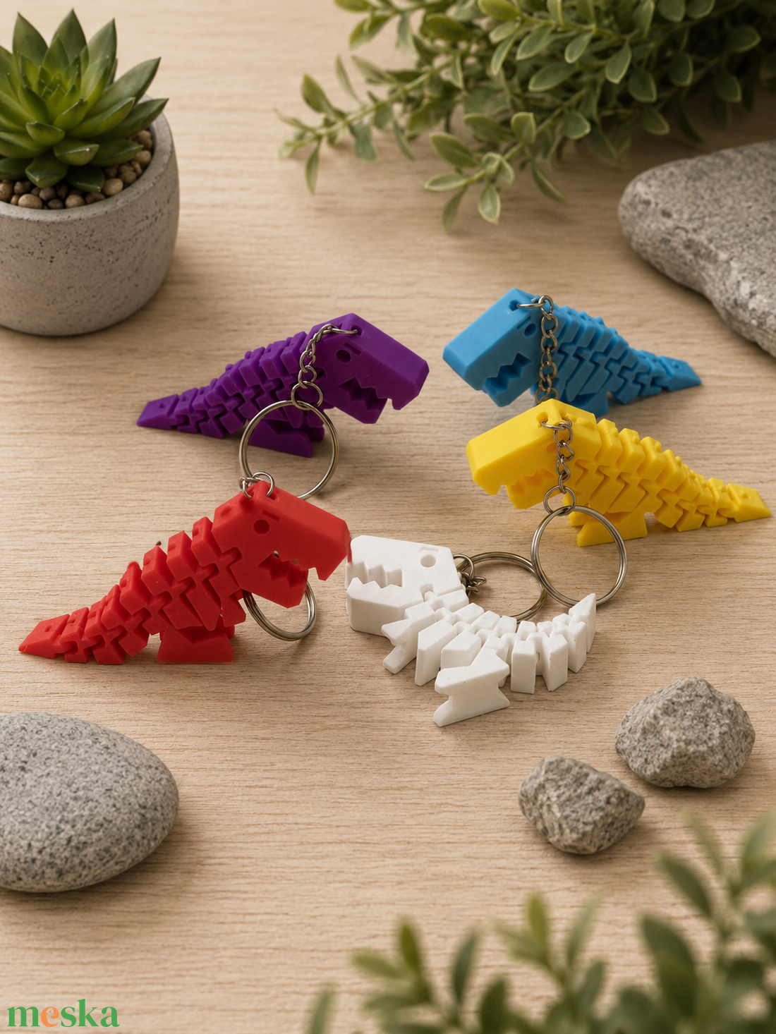 Flexi Rex kulcstartó - táska & tok - kulcstartó & táskadísz - kulcstartó - Meska.hu