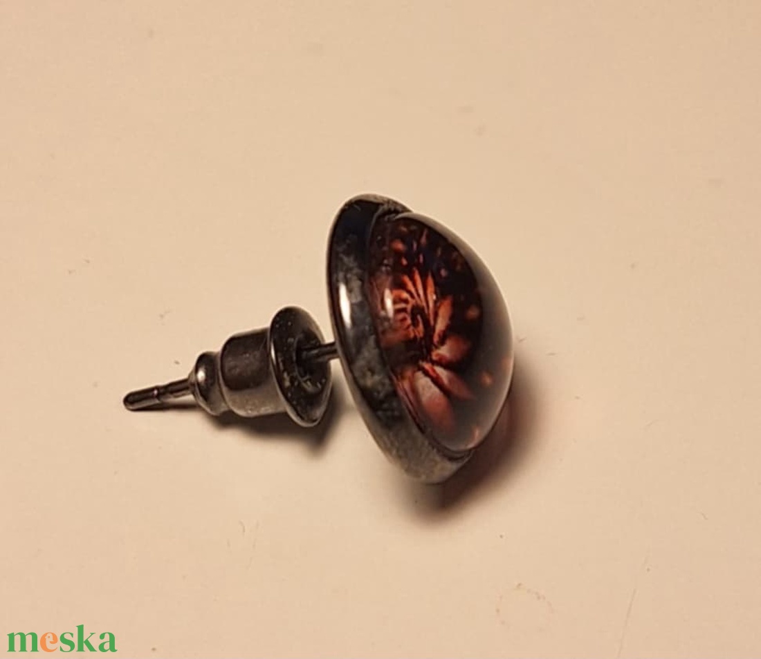Fülbevaló - swirly piros - ékszer - fülbevaló - pötty fülbevaló - Meska.hu Fülbevaló - swirly piros - ékszer - fülbevaló - pötty fülbevaló - Meska.hu