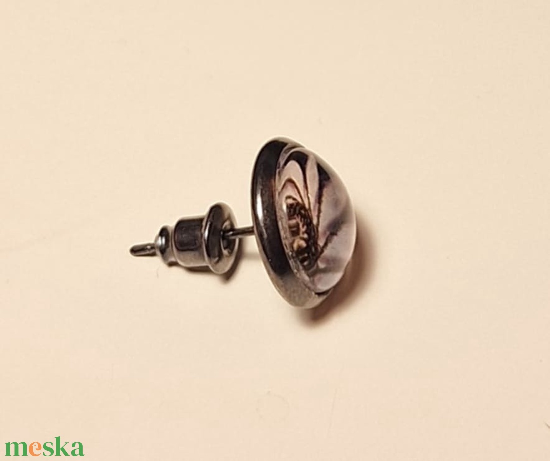 Fülbevaló - swirly világos rózsaszín - ékszer - fülbevaló - pötty fülbevaló - Meska.hu Fülbevaló - swirly világos rózsaszín - ékszer - fülbevaló - pötty fülbevaló - Meska.hu