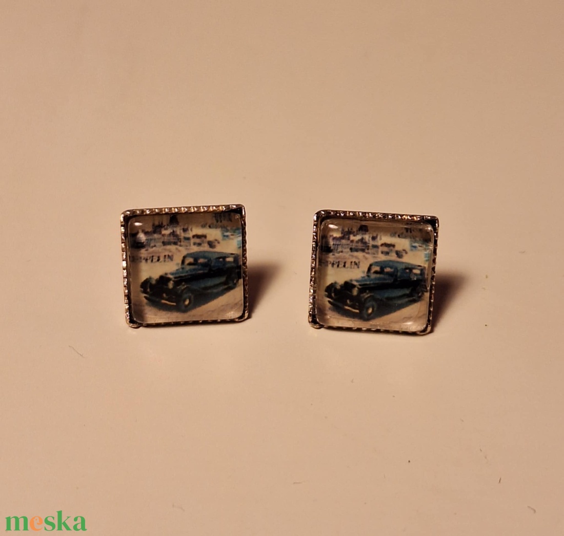 Fülbevaló - vintage hatású képpel - auto - ékszer - fülbevaló - pötty fülbevaló - Meska.hu Fülbevaló - vintage hatású képpel - auto - ékszer - fülbevaló - pötty fülbevaló - Meska.hu
