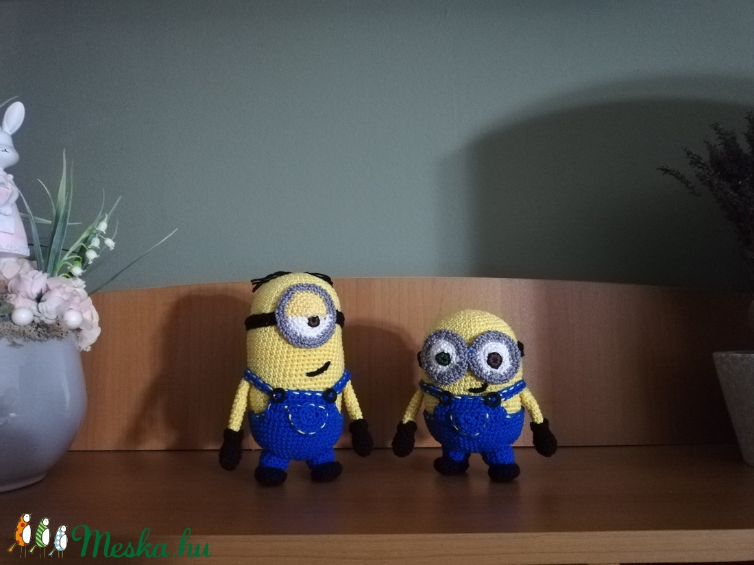 Horgolt Minion-Stuart, Bob - játék & sport - plüssállat & játékfigura - más figura - Meska.hu Horgolt Minion-Stuart, Bob - játék & sport - plüssállat & játékfigura - más figura - Meska.hu