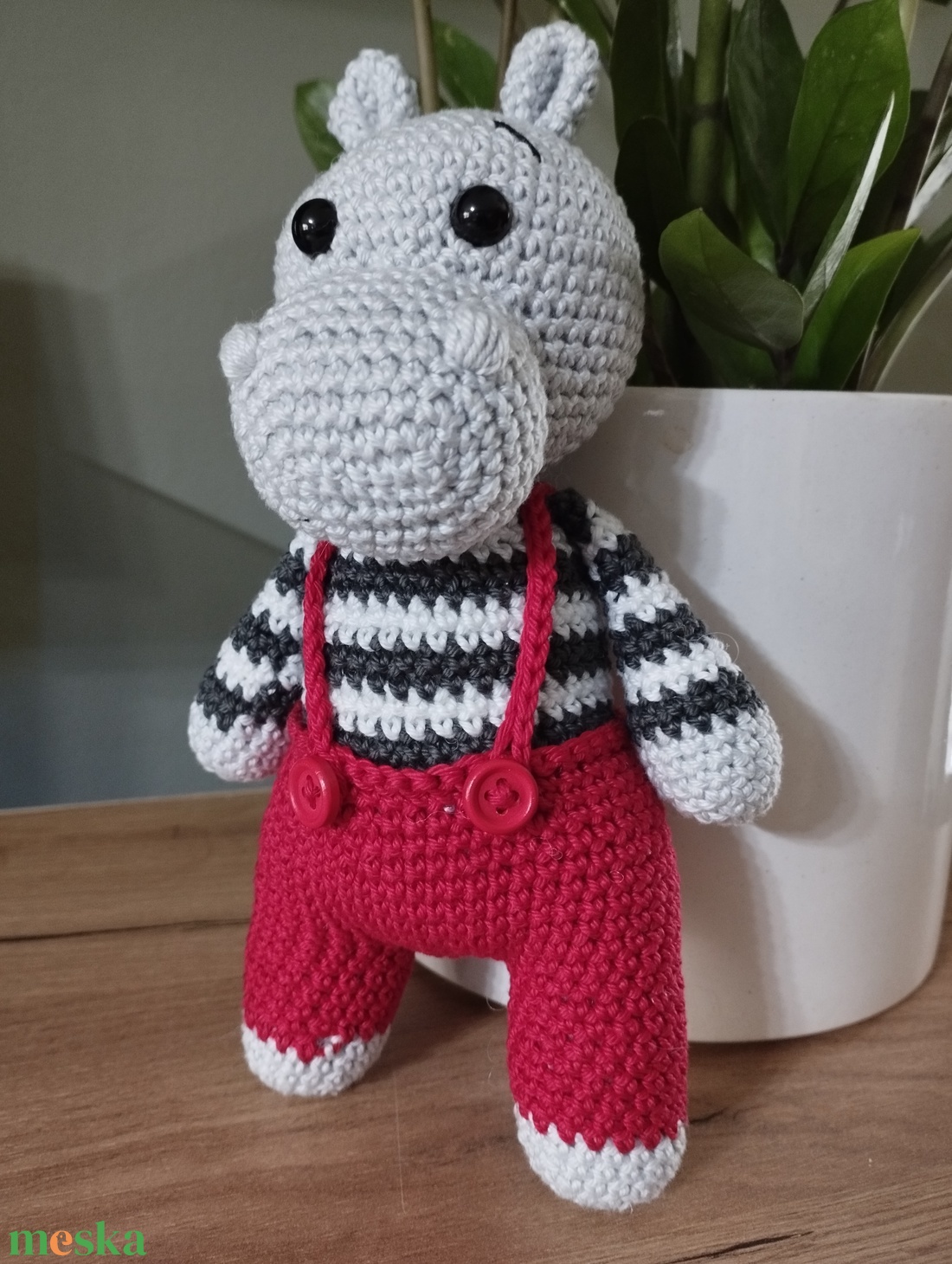 Horgolt viziló-amigurumi, hip - játék & sport - plüssállat & játékfigura - más figura - Meska.hu Horgolt viziló-amigurumi, hip - játék & sport - plüssállat & játékfigura - más figura - Meska.hu