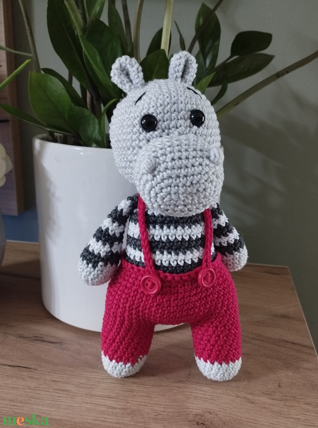 Horgolt viziló-amigurumi, hip - játék & sport - plüssállat & játékfigura - más figura - Meska.hu Horgolt viziló-amigurumi, hip - játék & sport - plüssállat & játékfigura - más figura - Meska.hu