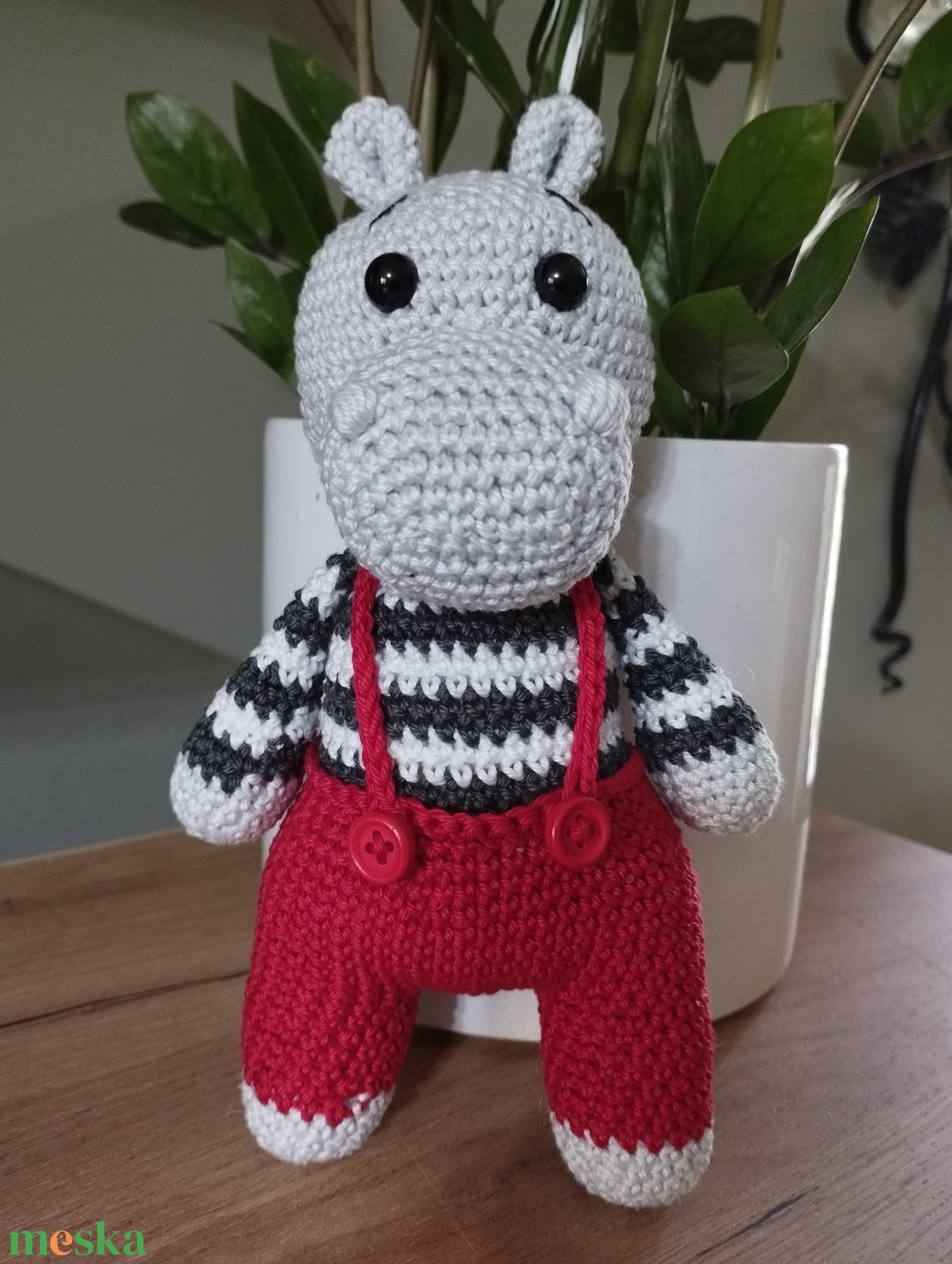 Horgolt viziló-amigurumi, hip - játék & sport - plüssállat & játékfigura - más figura - Meska.hu Horgolt viziló-amigurumi, hip - játék & sport - plüssállat & játékfigura - más figura - Meska.hu