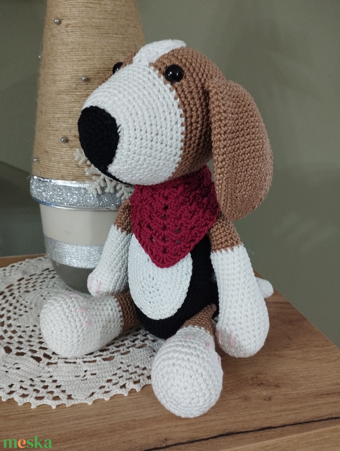 Horgolt beagle kutya-amigurumi - játék & sport - plüssállat & játékfigura - kutya - Meska.hu Horgolt beagle kutya-amigurumi - játék & sport - plüssállat & játékfigura - kutya - Meska.hu