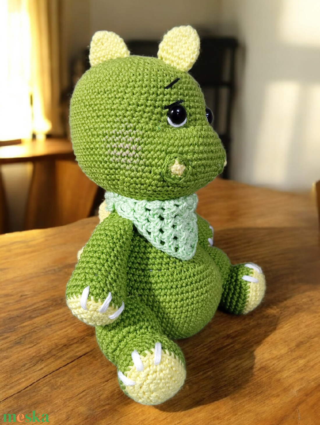 Horgolt T-rex dinó - játék & sport - plüssállat & játékfigura - plüss dínók - Meska.hu