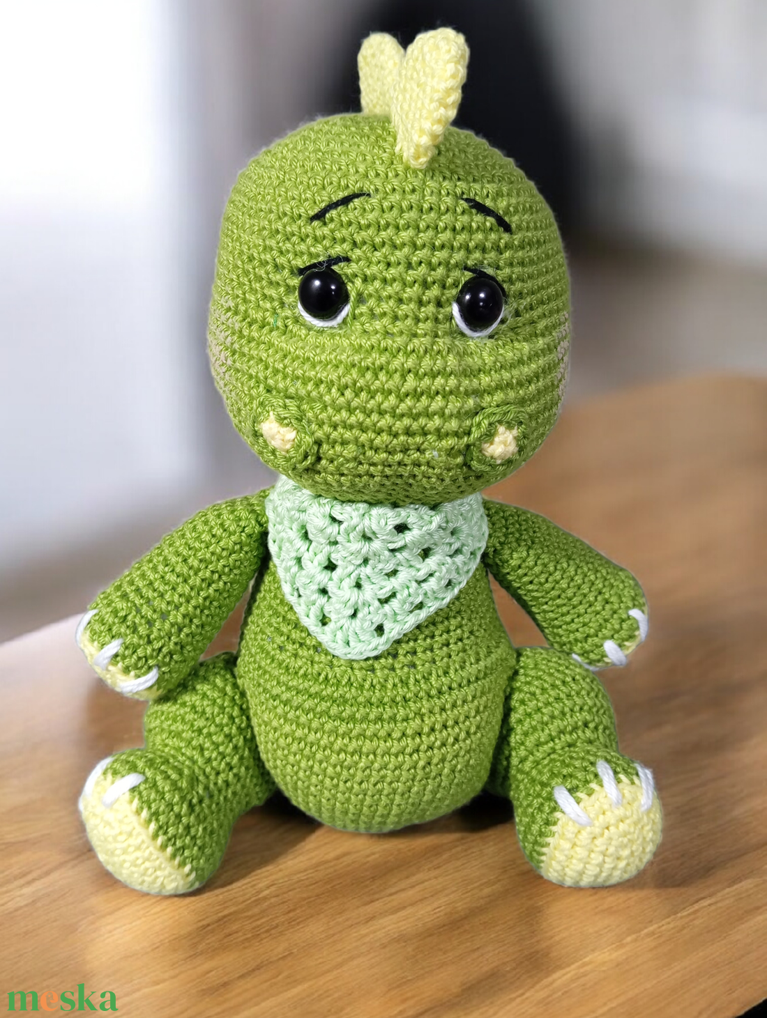 Horgolt T-rex dinó - játék & sport - plüssállat & játékfigura - plüss dínók - Meska.hu