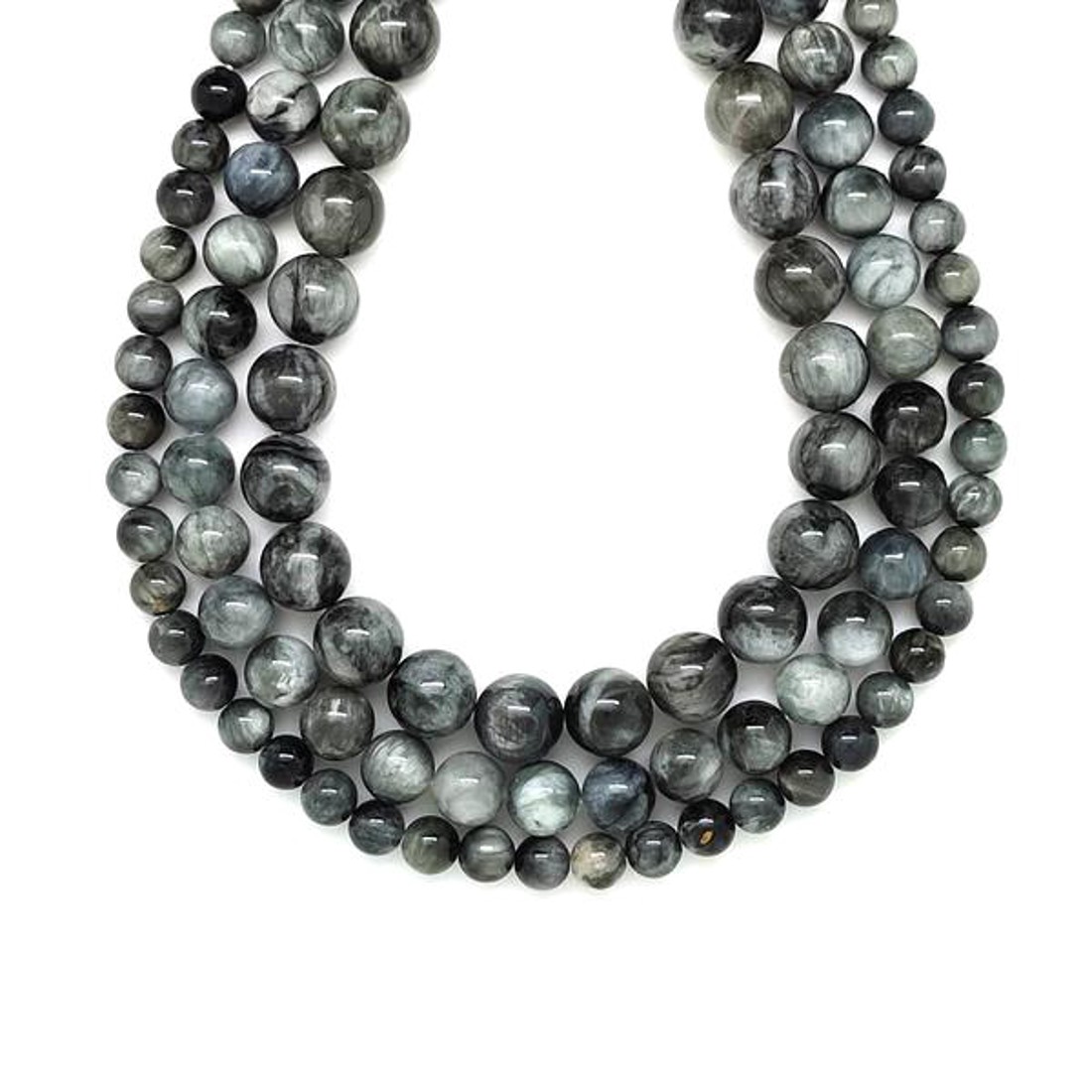 Sasszem golyó A 8-9mm ékszerkészítő alapanyag (füzér) - kellékek & szerszámok - ásvány alapanyag - ásványfüzér - Meska.hu