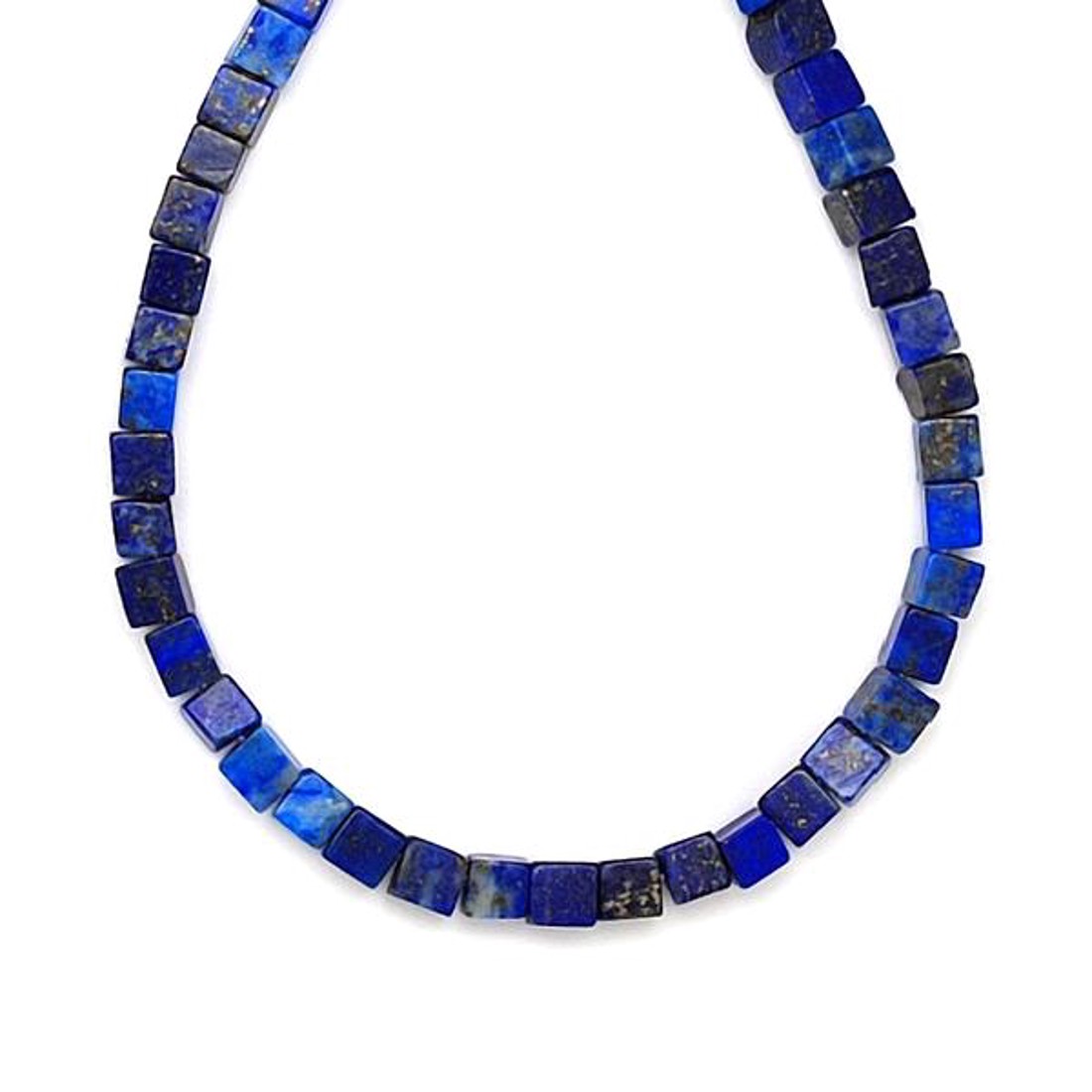Lapis lazuli kocka A 4-5mm  ékszerkészítő alapanyag (füzér) - kellékek & szerszámok - ásvány alapanyag - ásványfüzér - Meska.hu