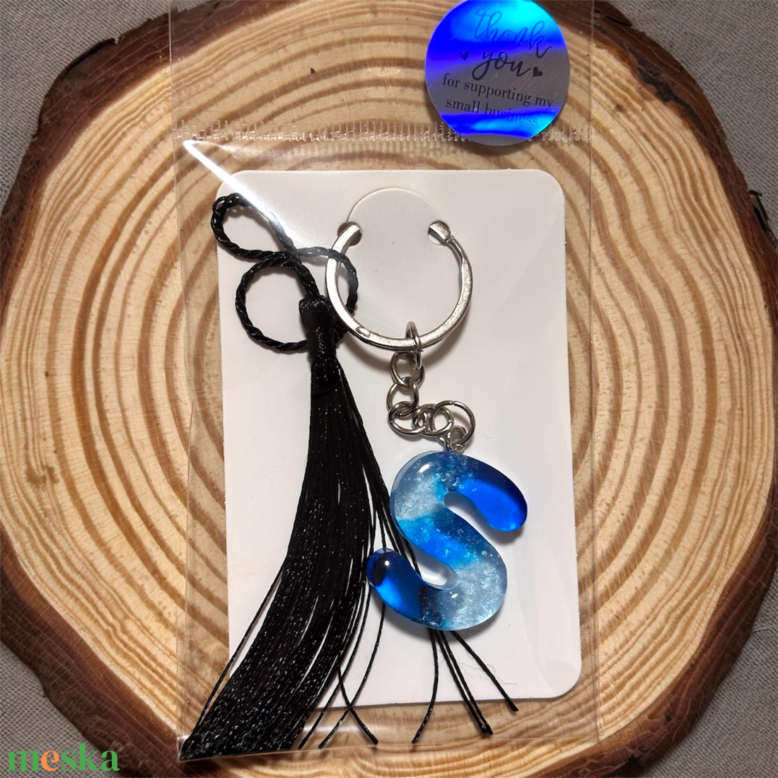 Személyre szabott betűs kulcstartó - táska & tok - kulcstartó & táskadísz - kulcstartó - Meska.hu